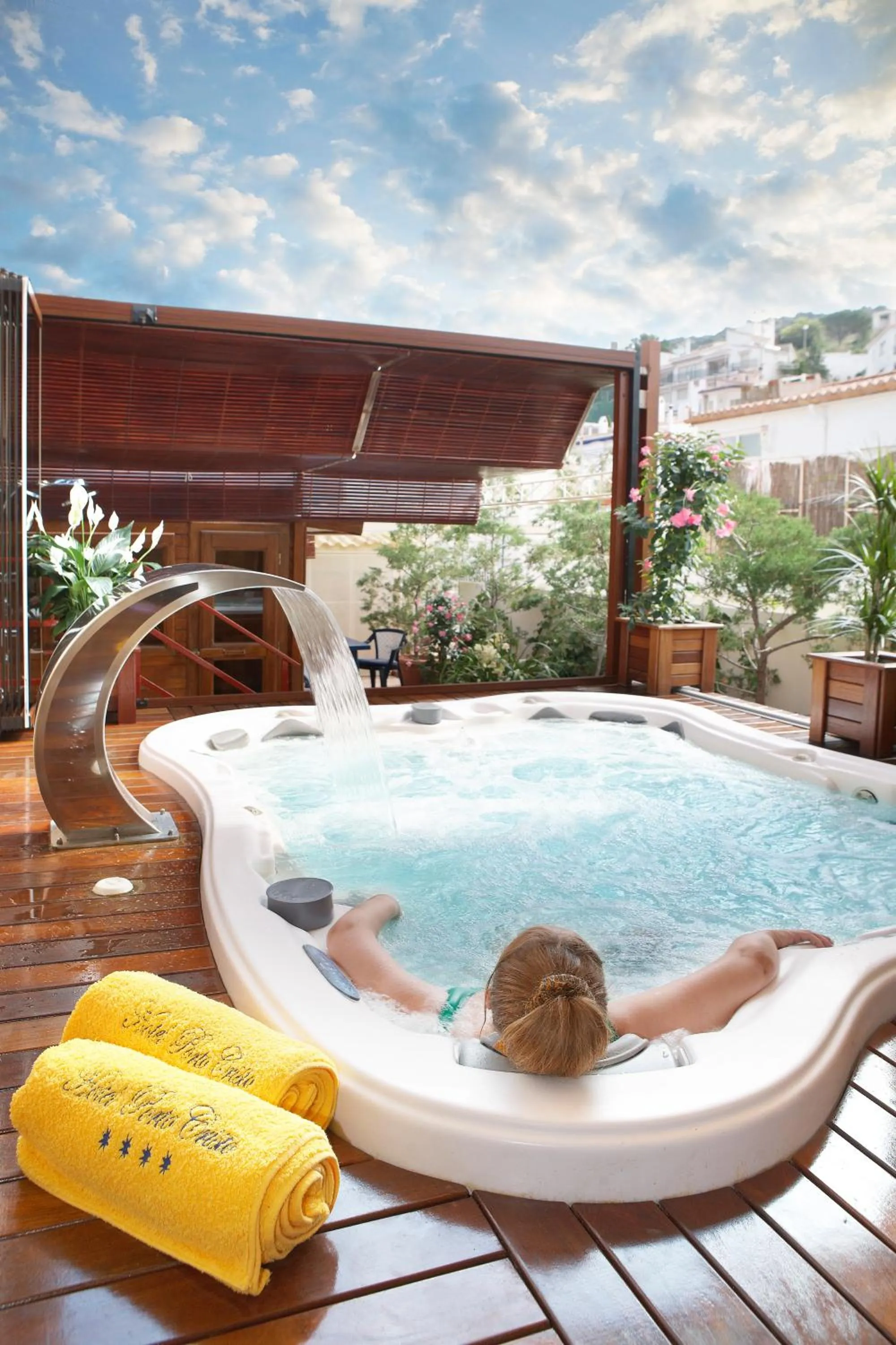 Hot Tub in Hotel Spa Porto Cristo