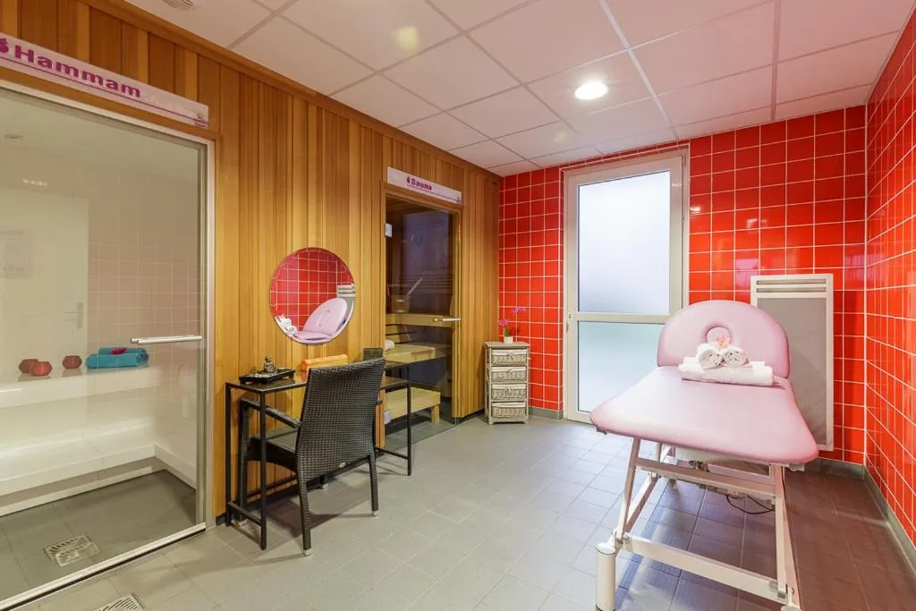 Sauna in Zenao Appart'hôtels Strasbourg