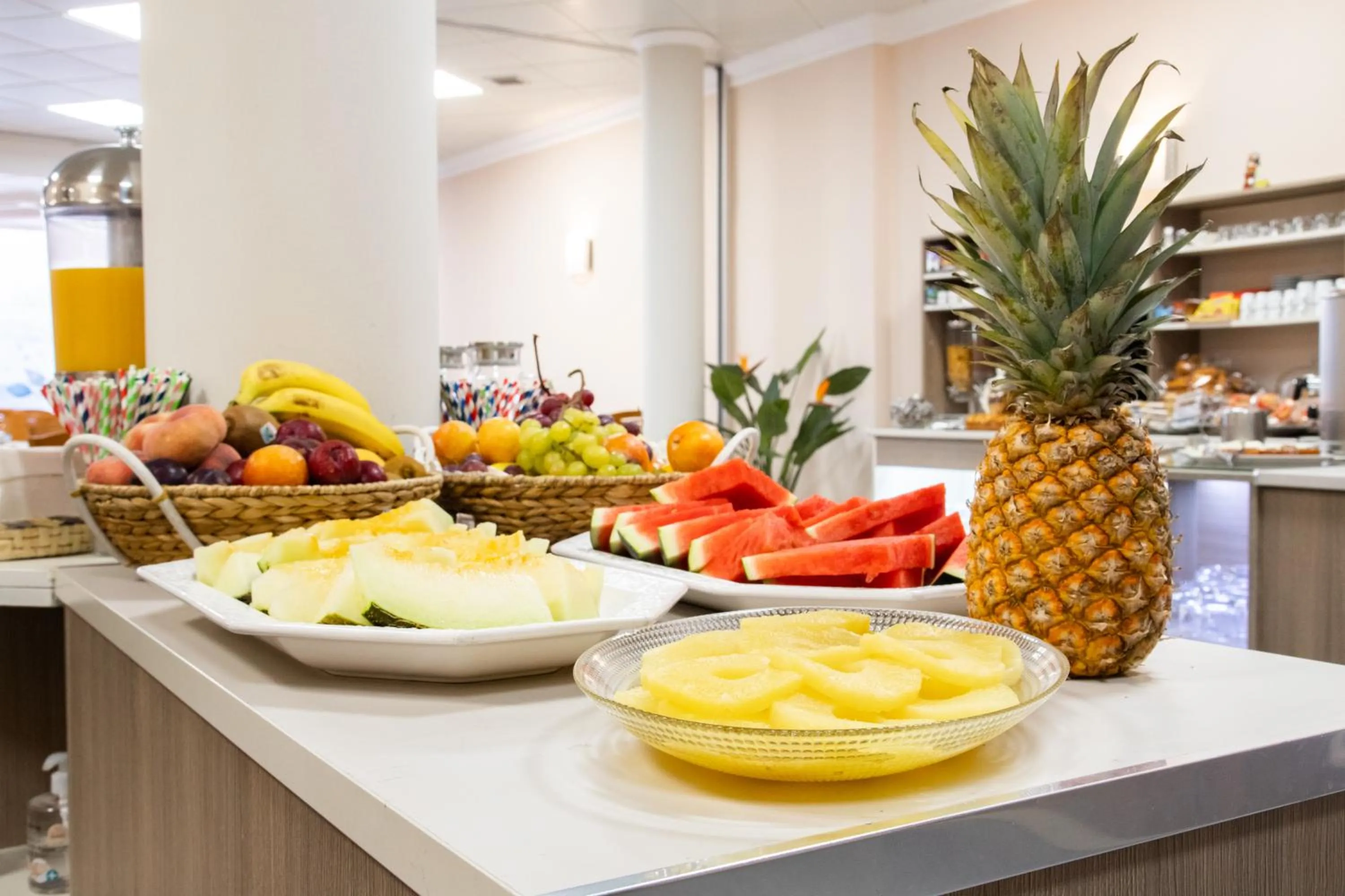 Buffet breakfast in Hotel Las Moradas