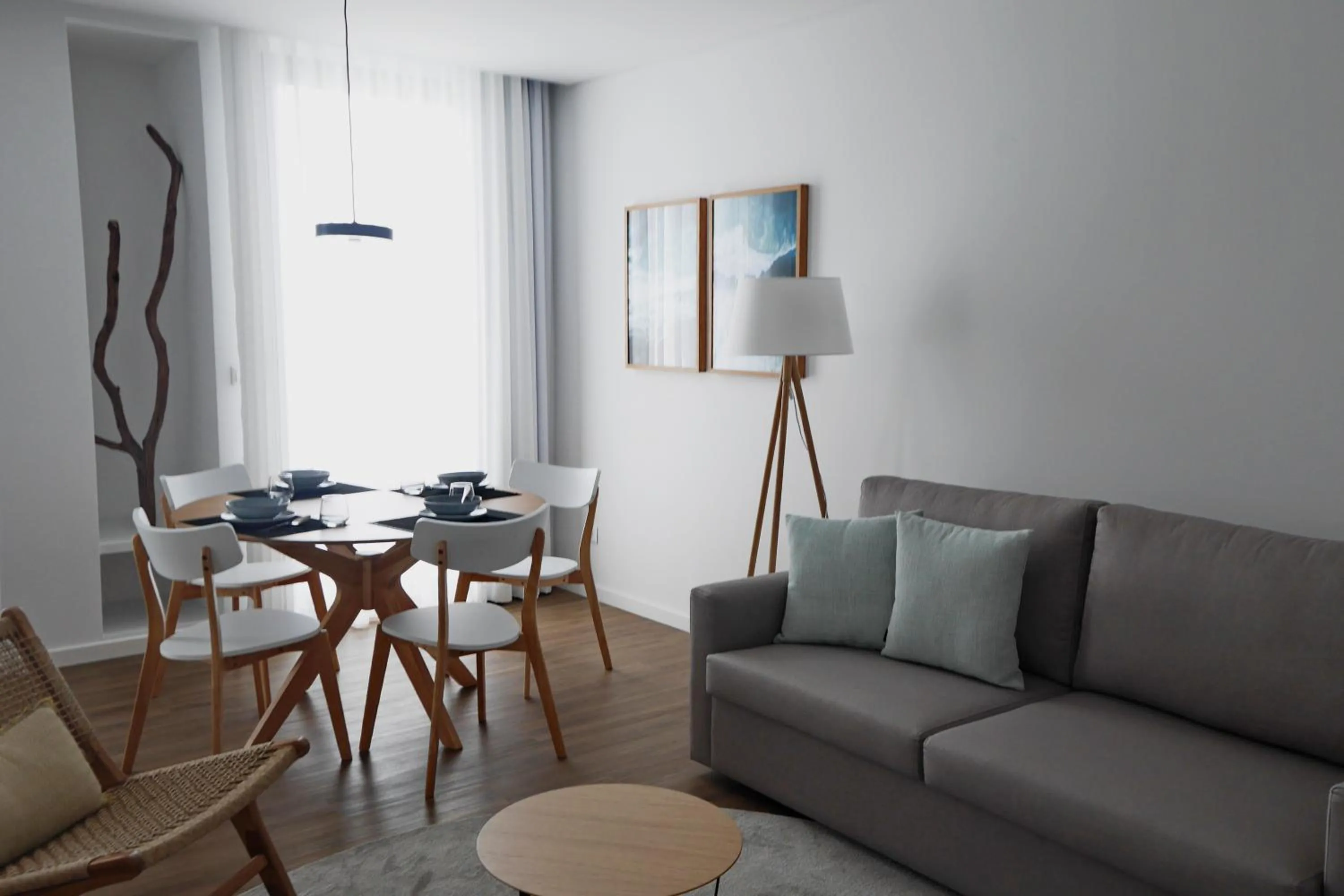Living room in Pêro Teive Bay Apartments Hotel