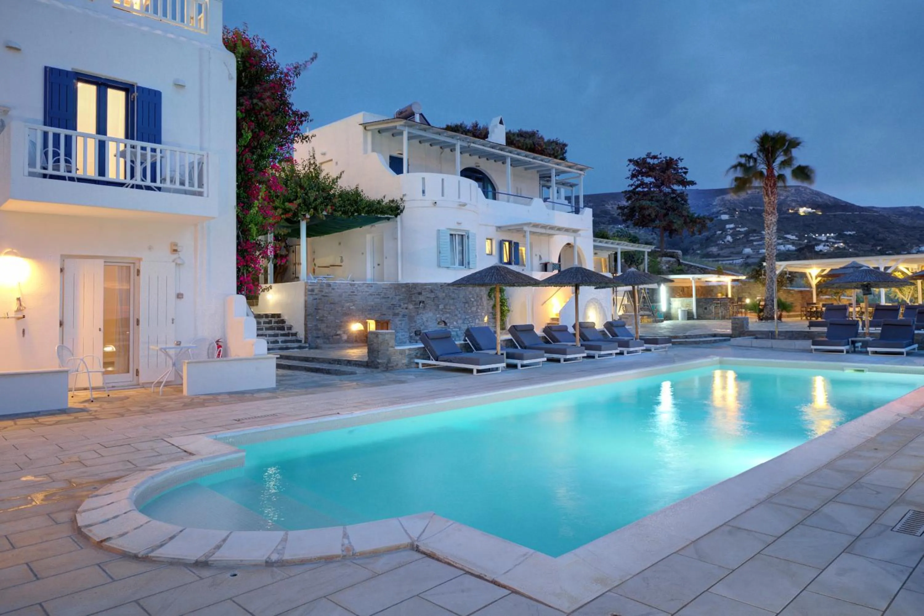 Swimming pool in Pyrgaki Hotel