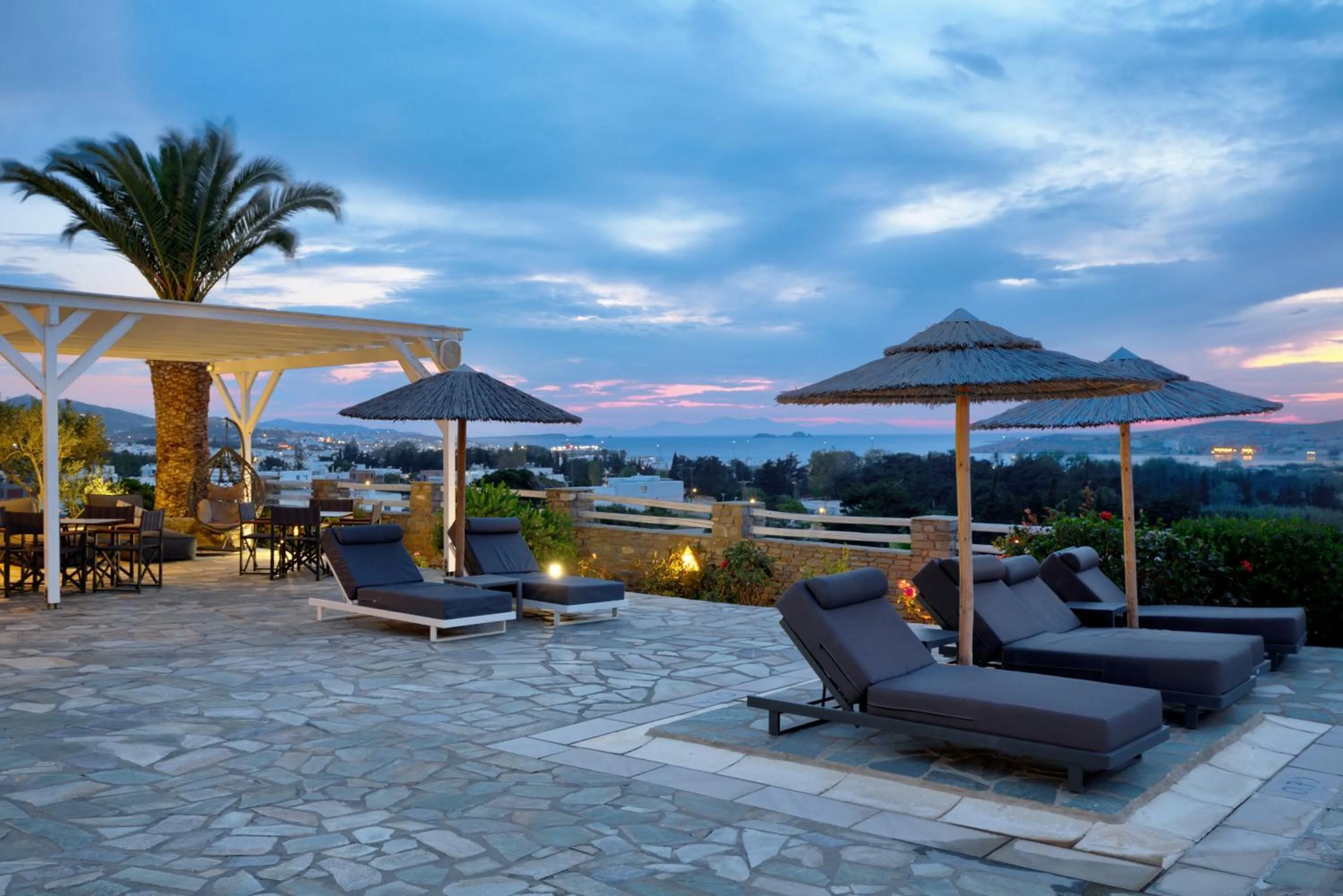 Swimming pool in Pyrgaki Hotel