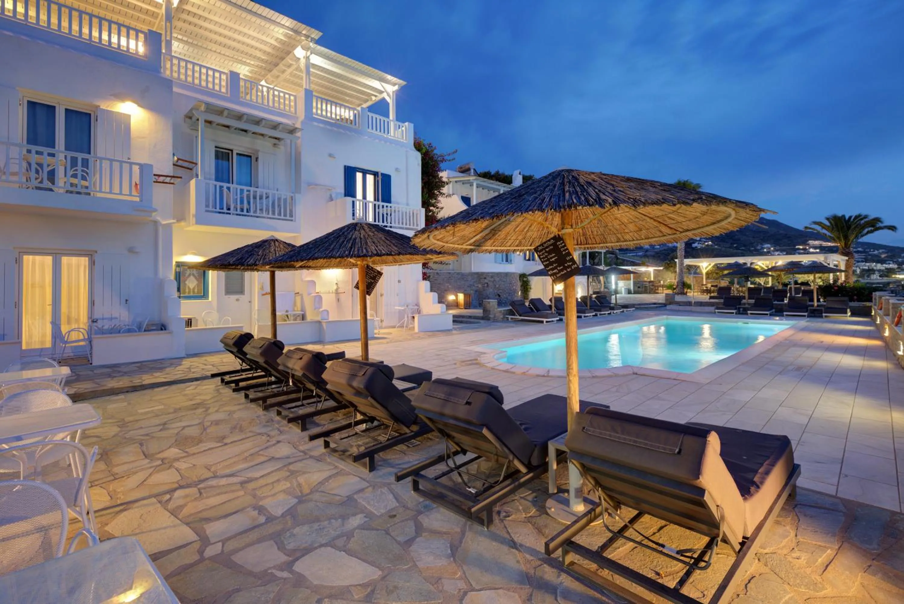 Swimming pool in Pyrgaki Hotel