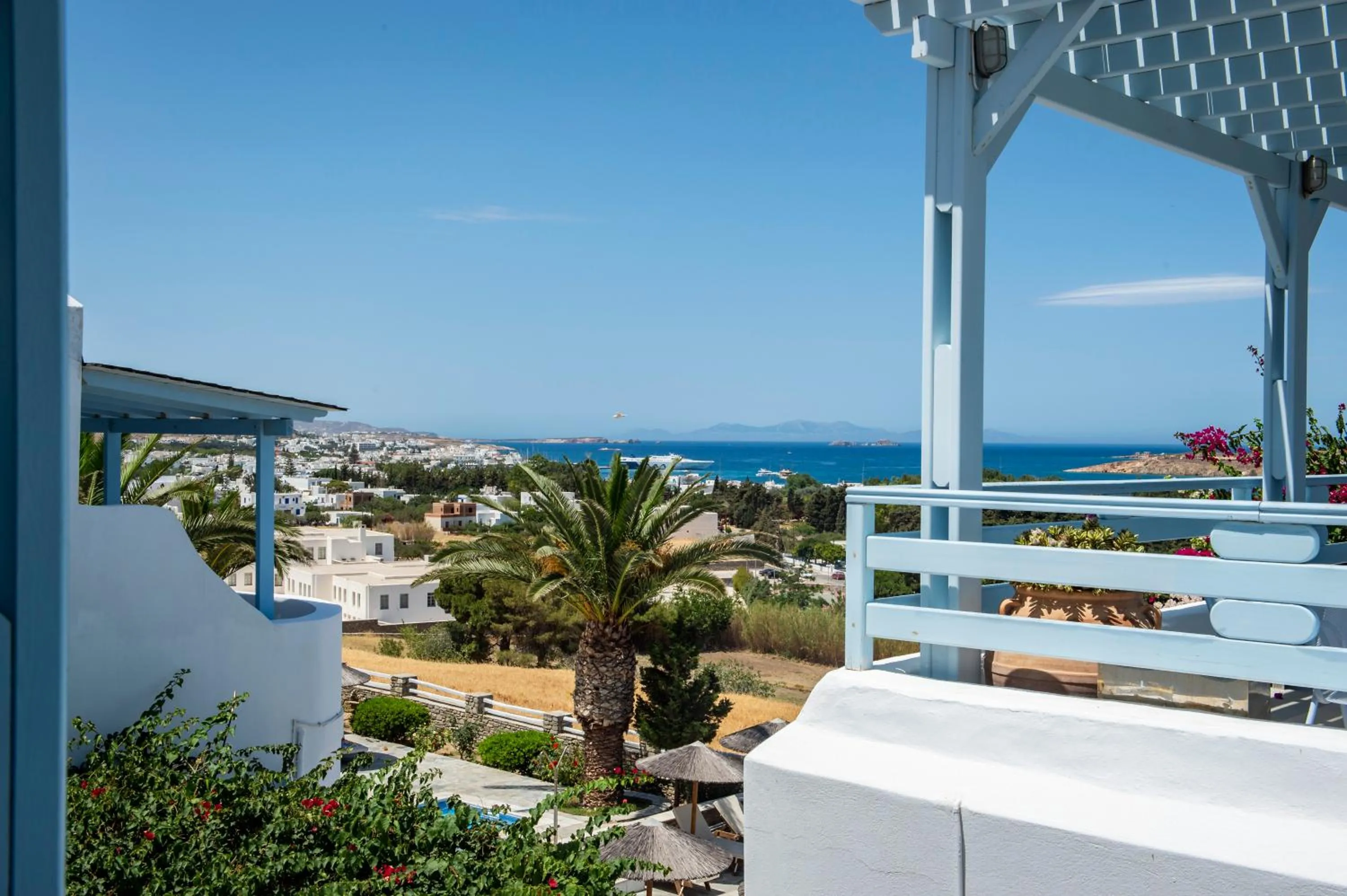 Balcony/Terrace in Pyrgaki Hotel