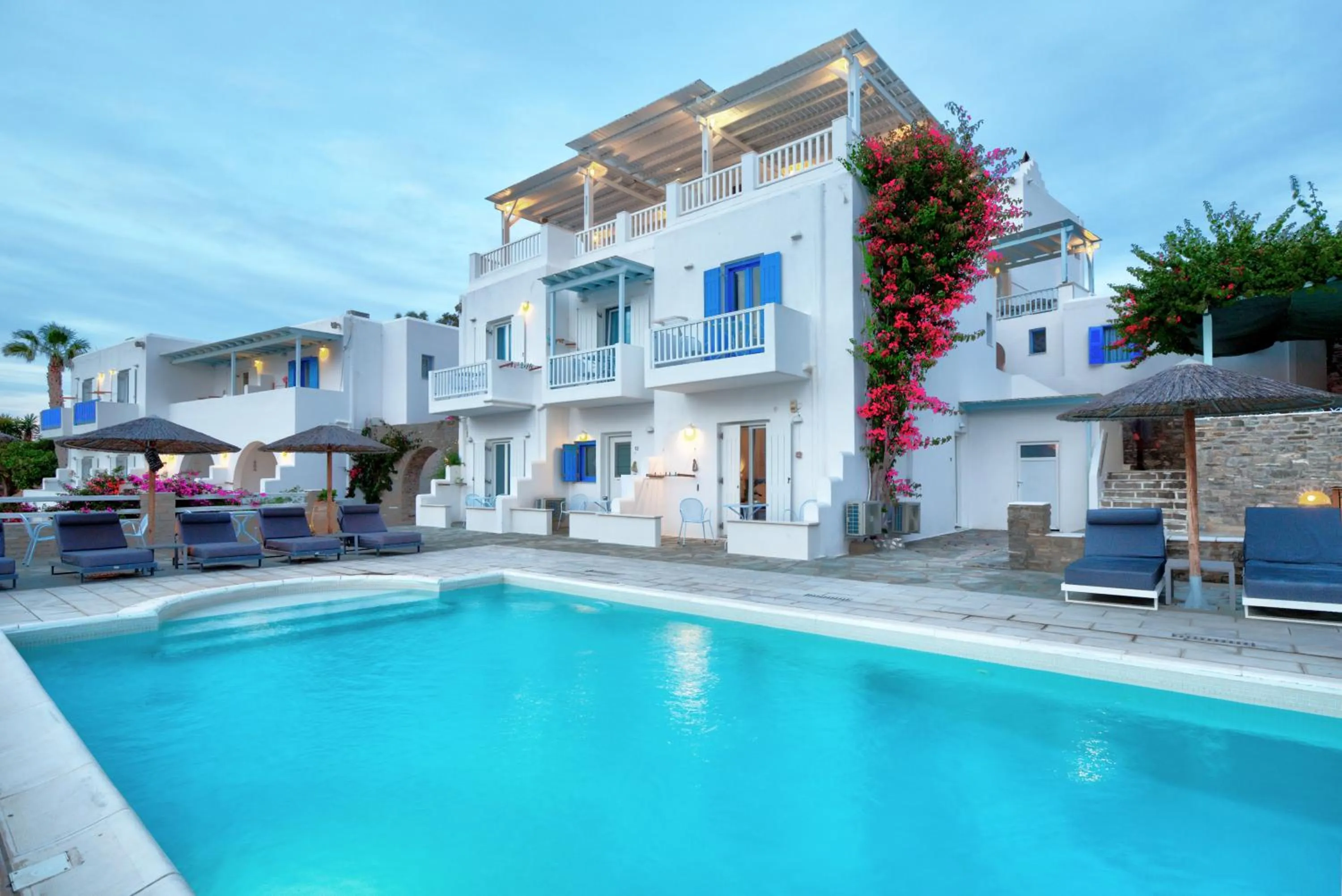 Swimming pool in Pyrgaki Hotel