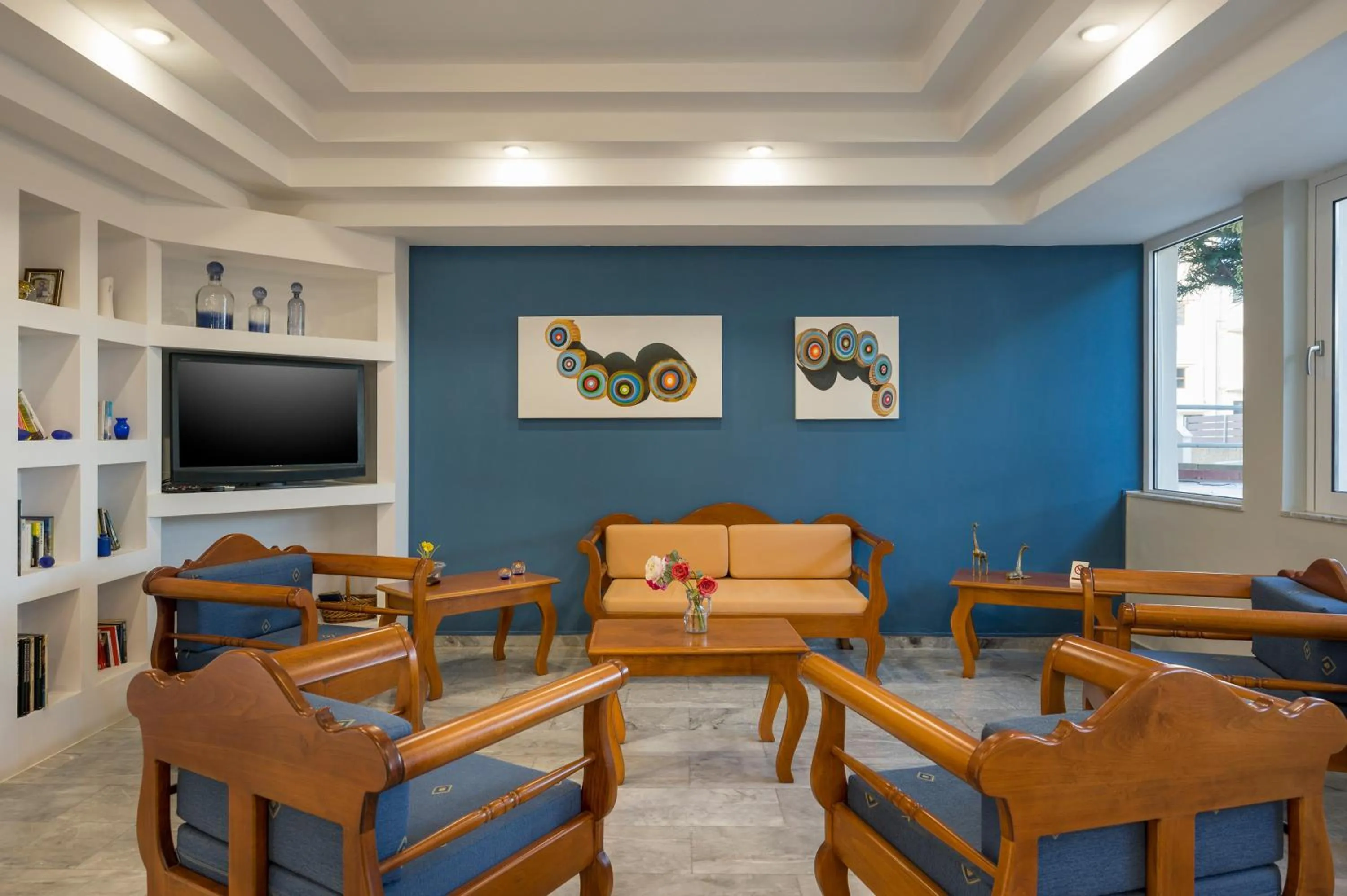 Lobby or reception in Hermes Hotel