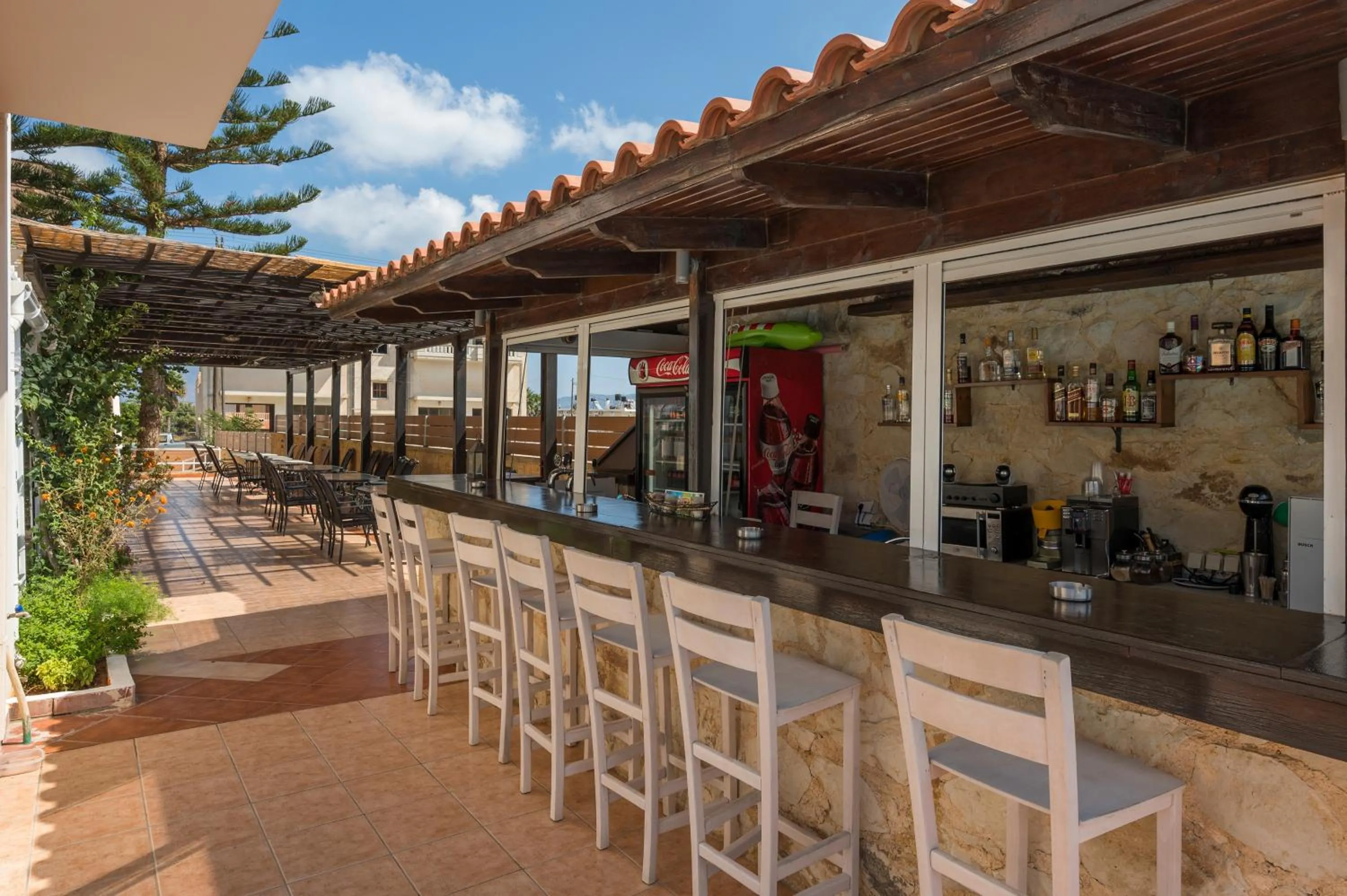 Lounge or bar in Hermes Hotel