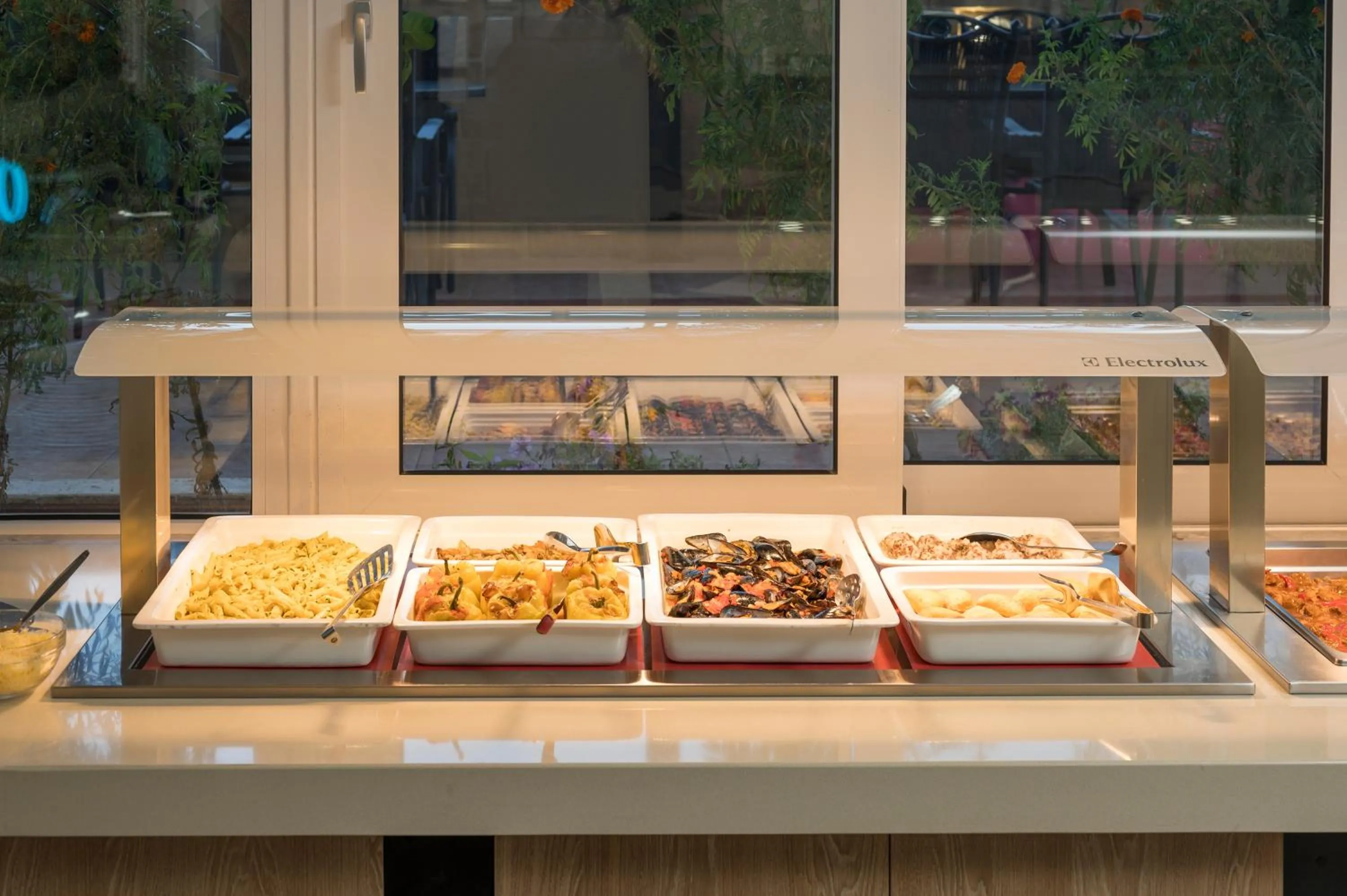 Food in Hermes Hotel