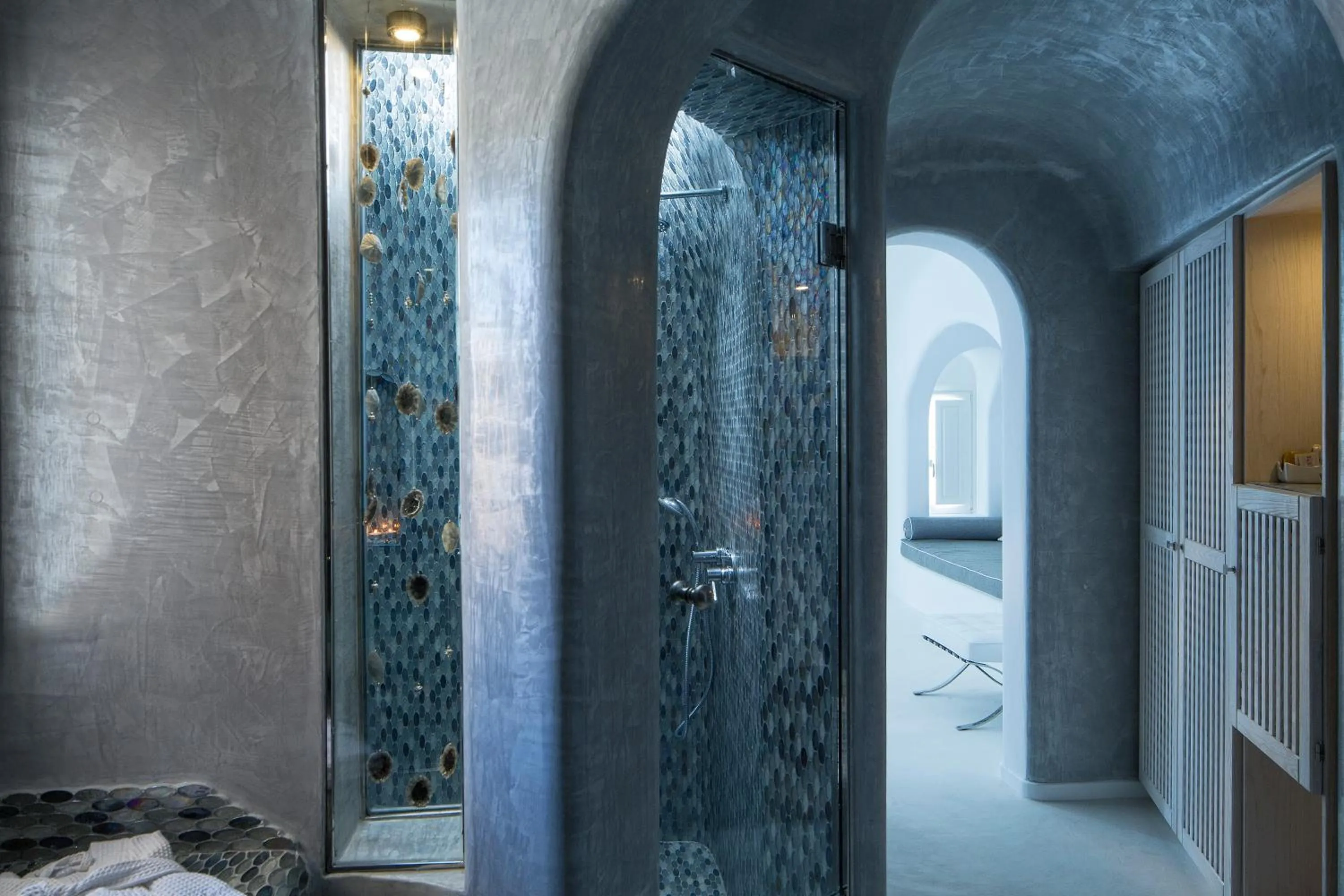 Bathroom in Dreams Luxury Suites