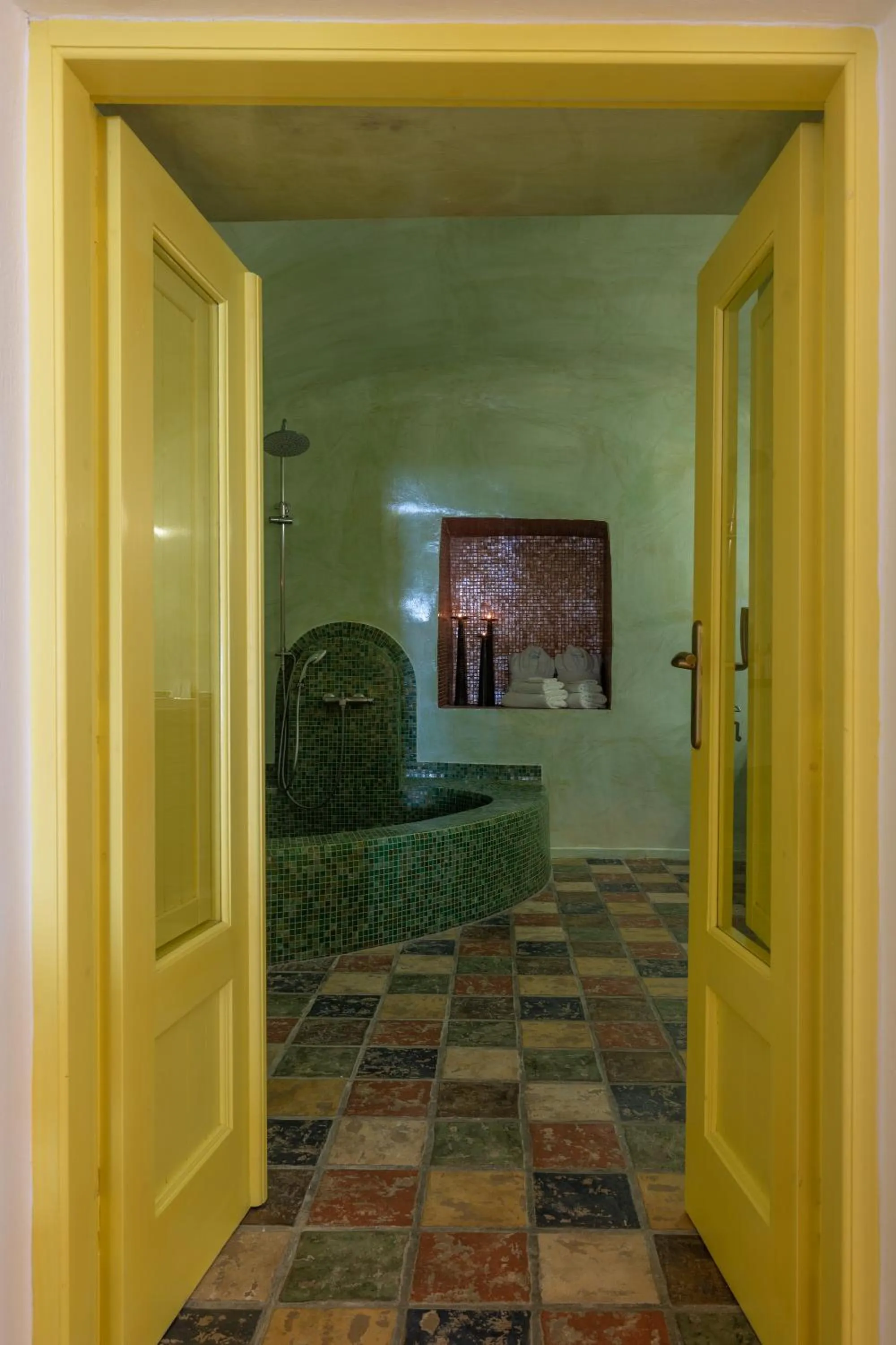 Bathroom in Dreams Luxury Suites