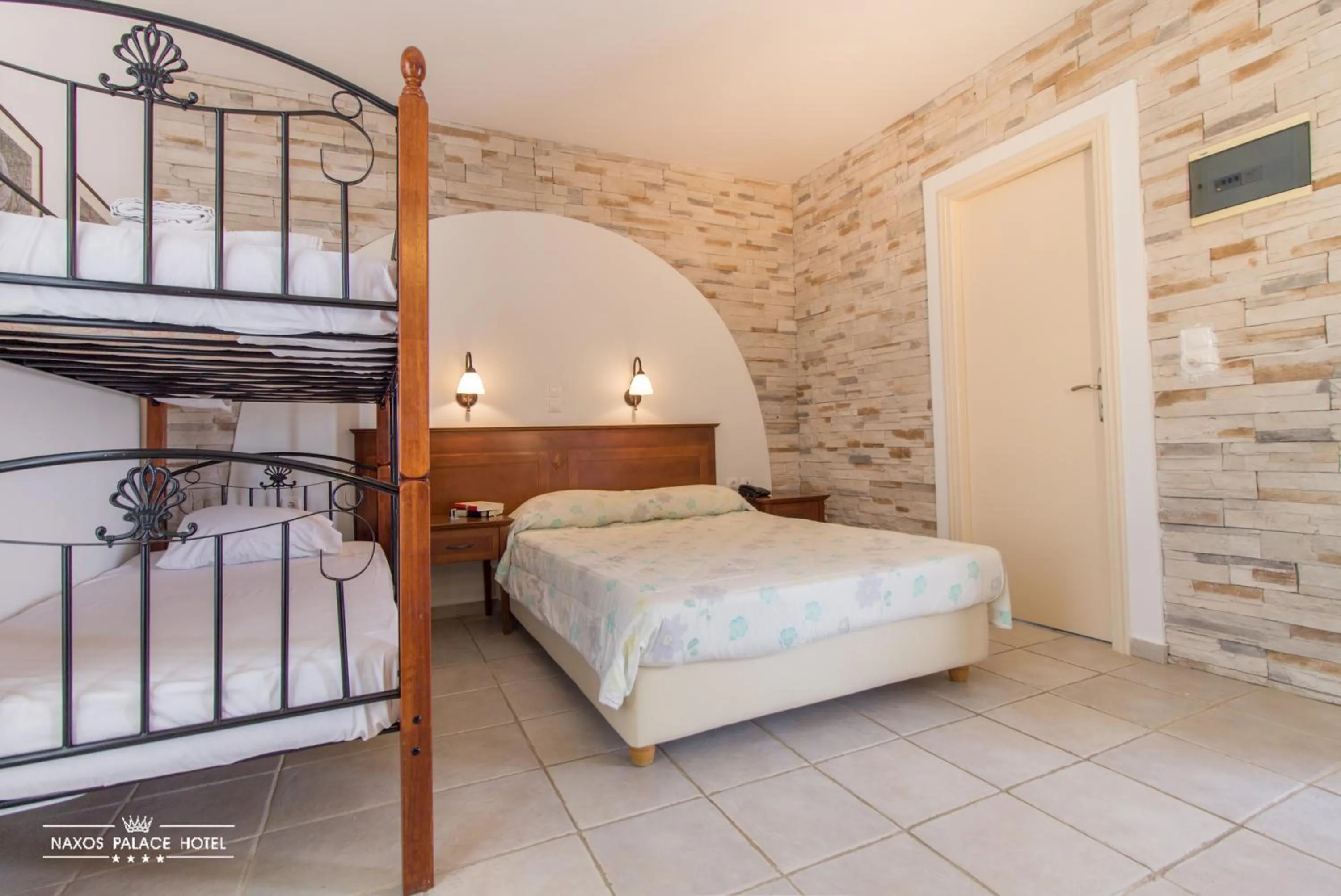 Bedroom, Bed in Naxos Palace Hotel