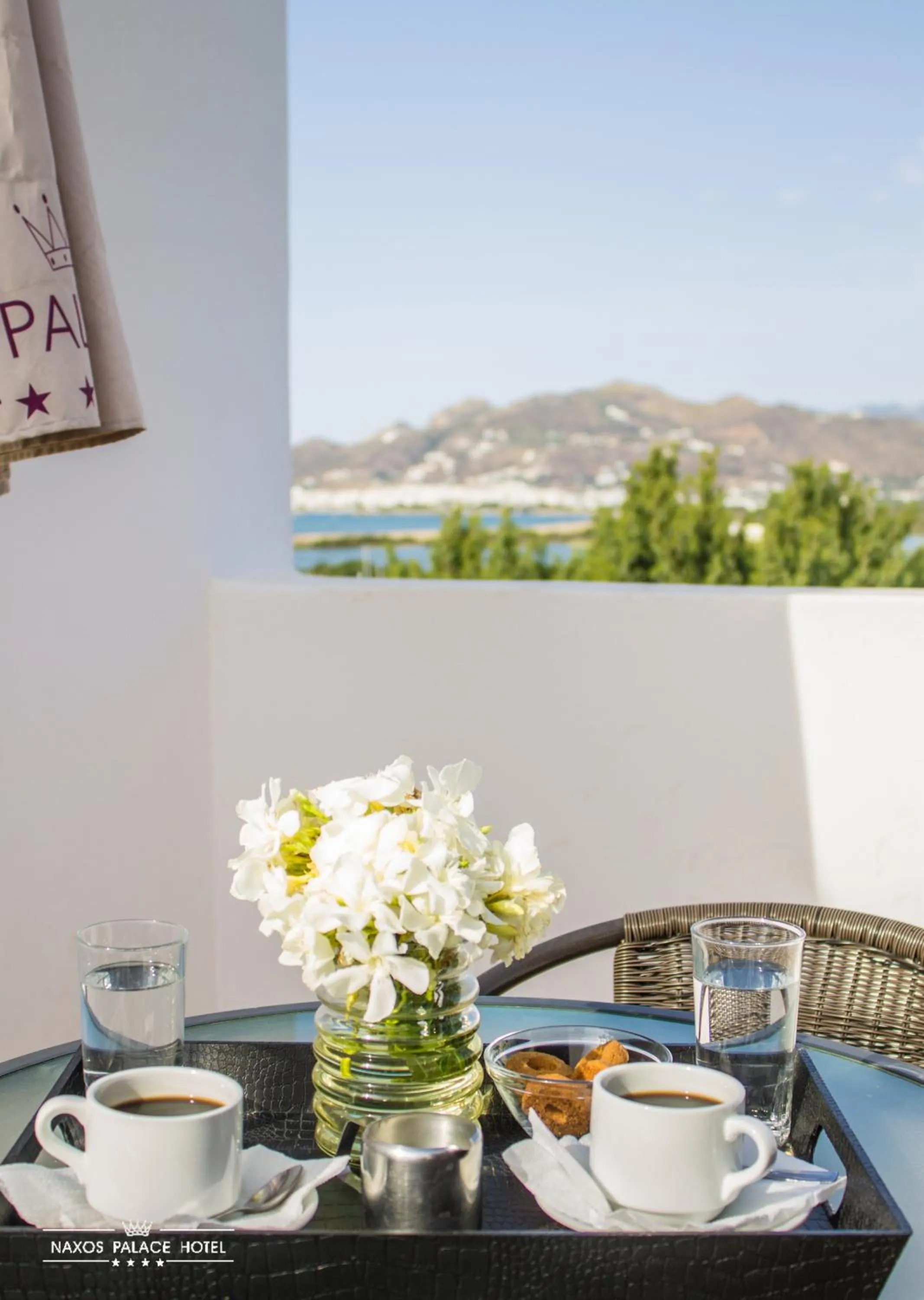 Balcony/Terrace in Naxos Palace Hotel