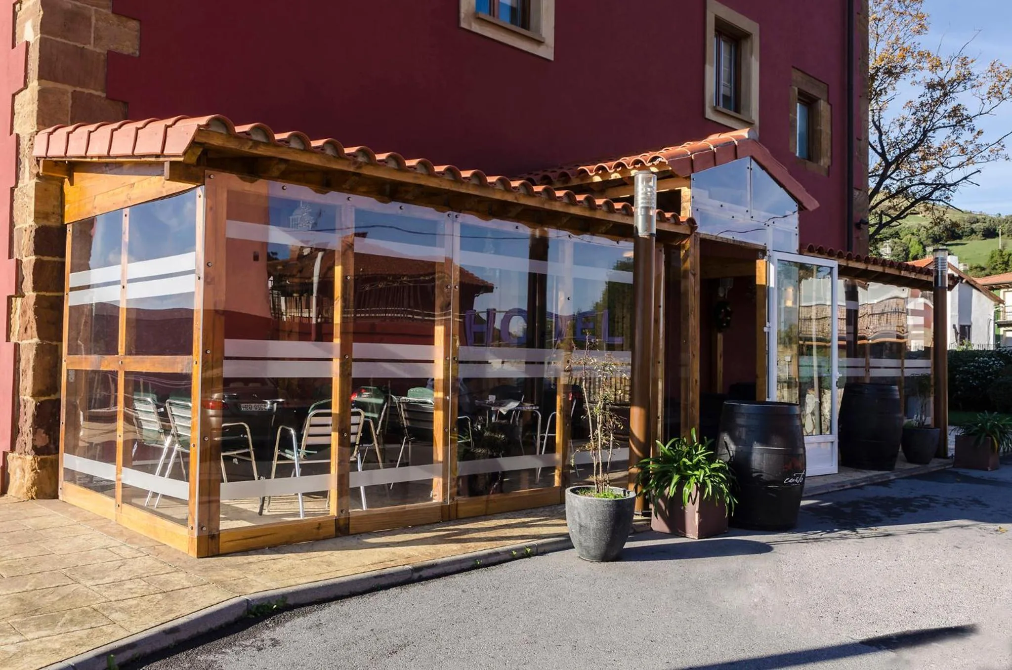 Balcony/Terrace in Hotel Palacio Muñatones