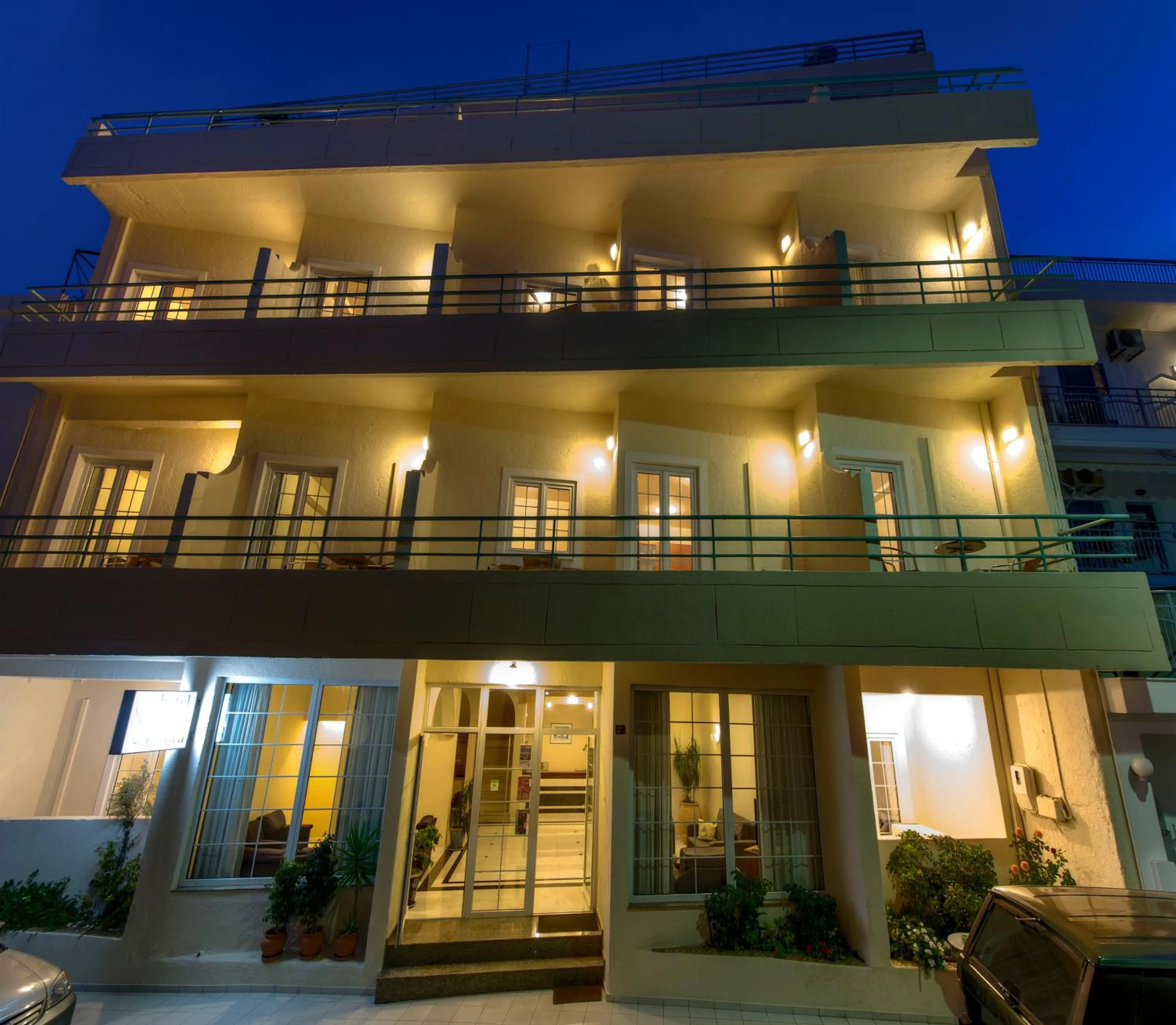 Facade/entrance in Creta Hotel