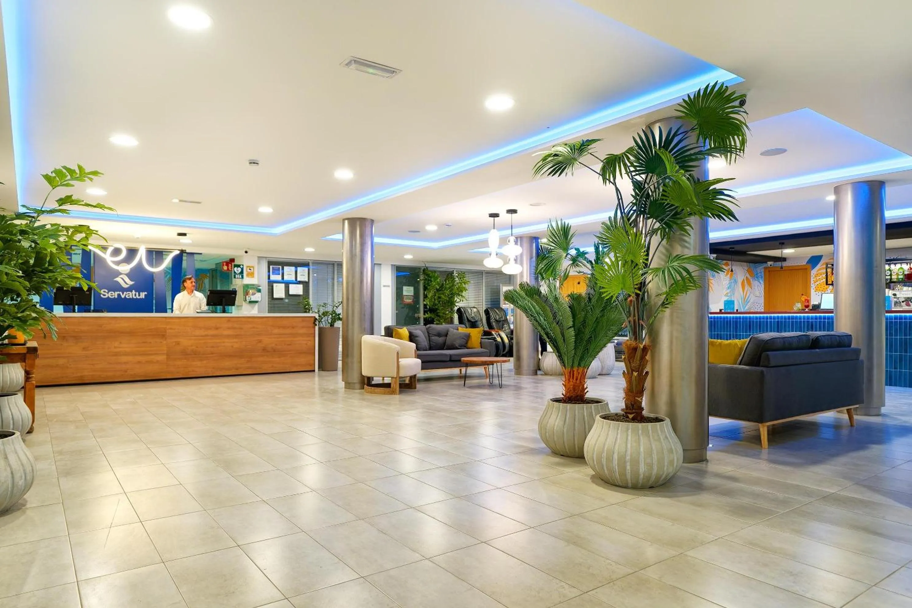 Lobby or reception in Servatur Alameda de Jandía
