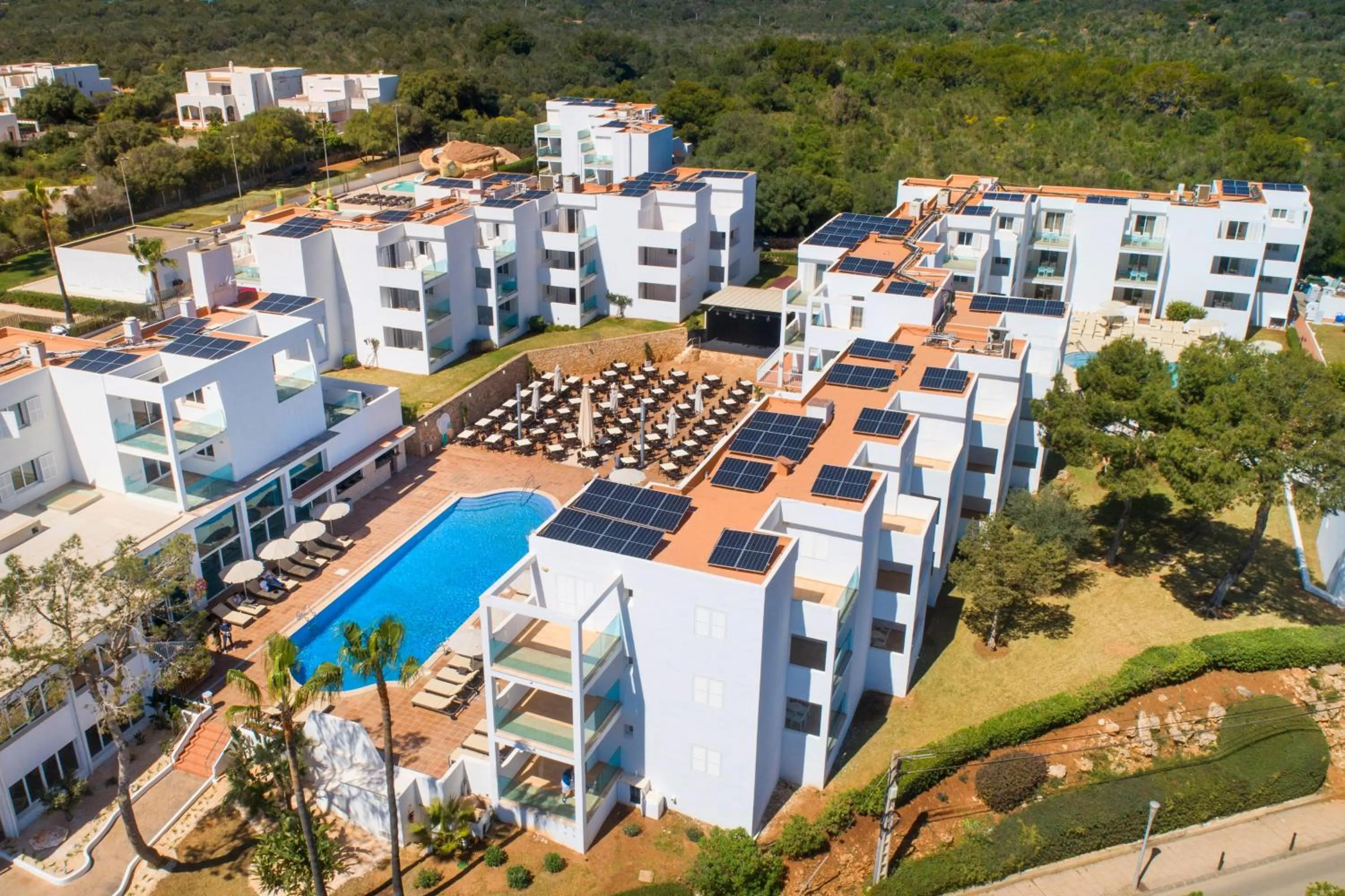 Property building in MarSenses Ferrera Blanca Hotel Family