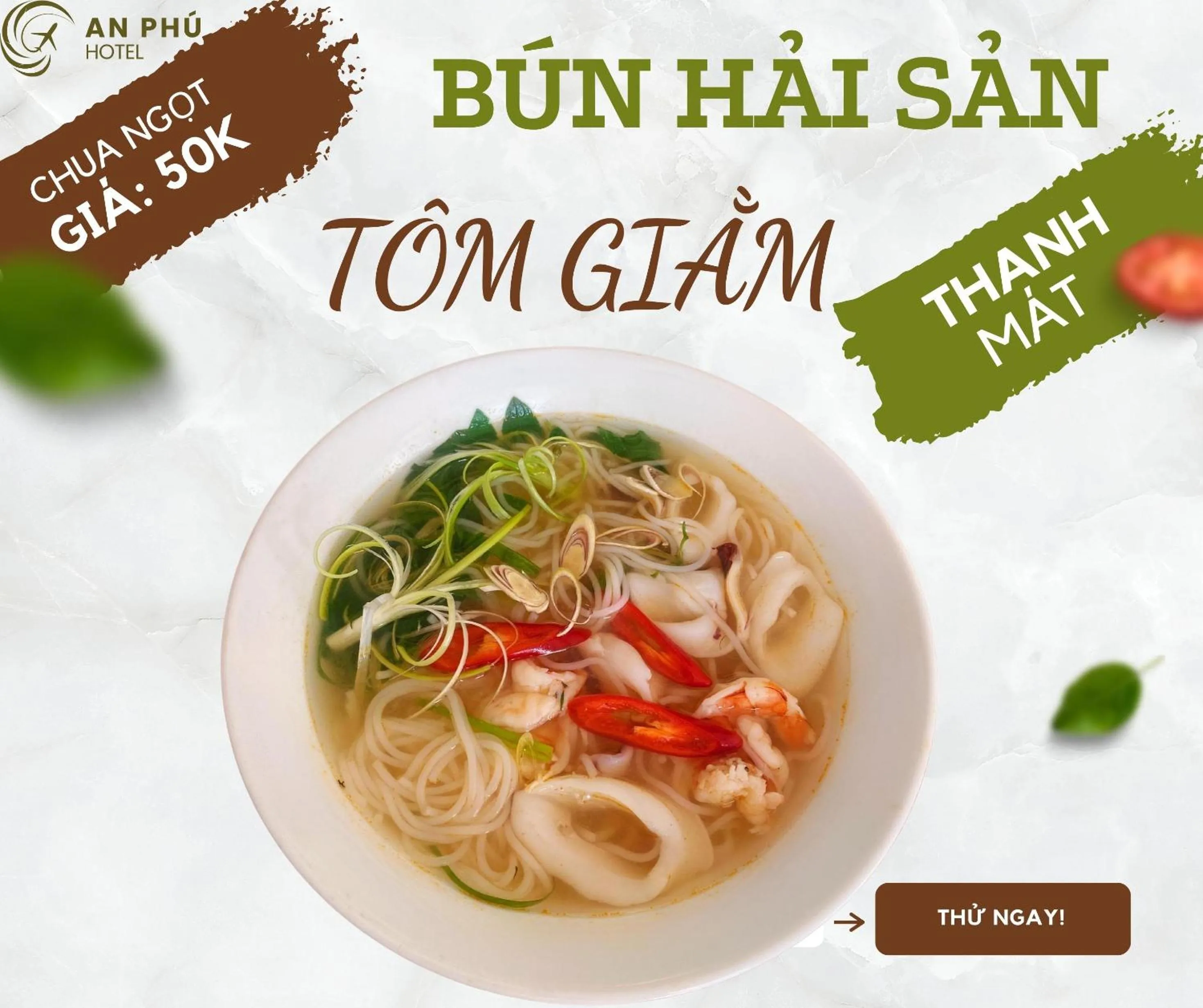 Breakfast in Khách sạn An Phú Cửa Lò