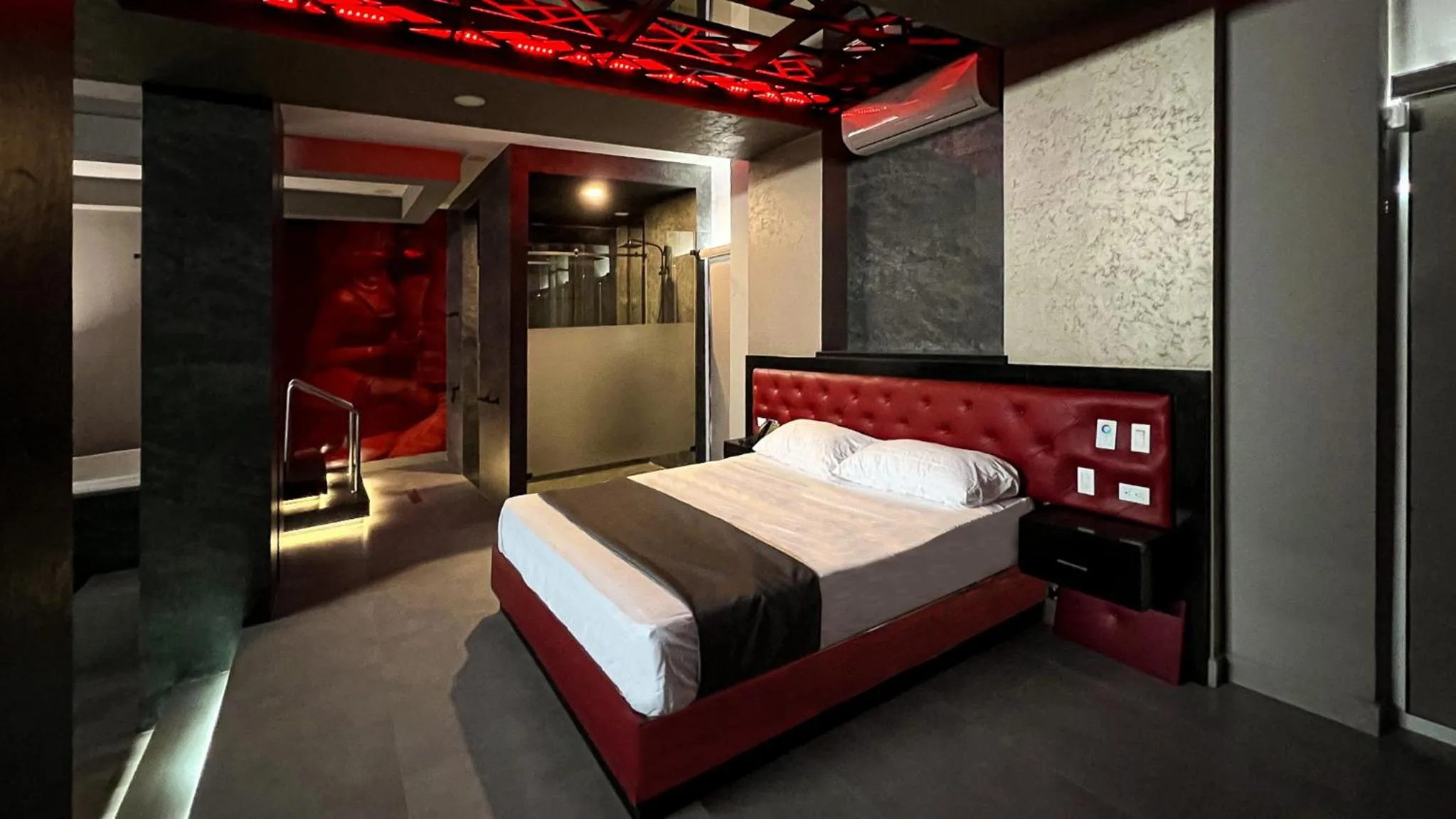Bed in Motel Boutique Qatro