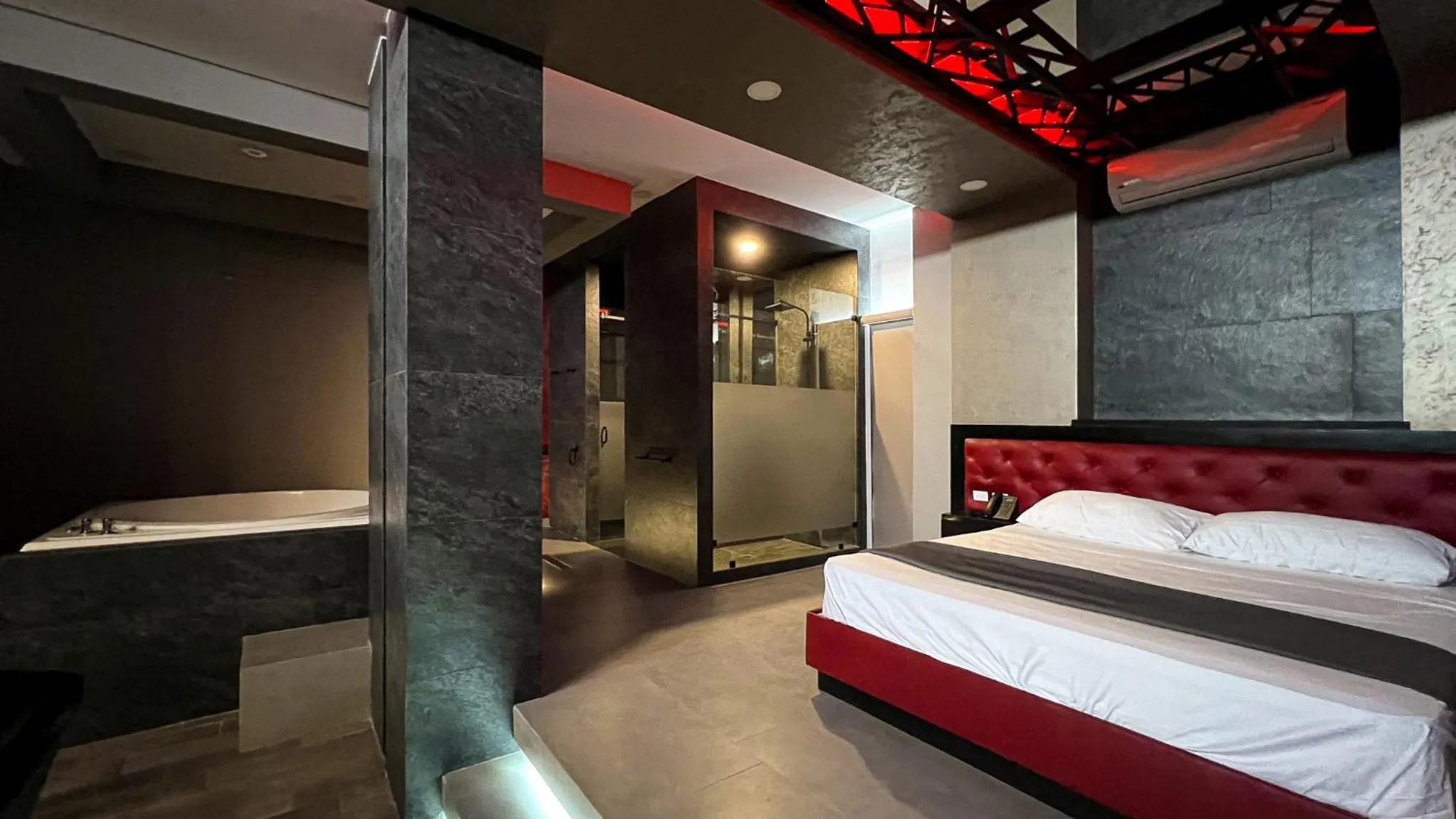 Bedroom, Bed in Motel Boutique Qatro