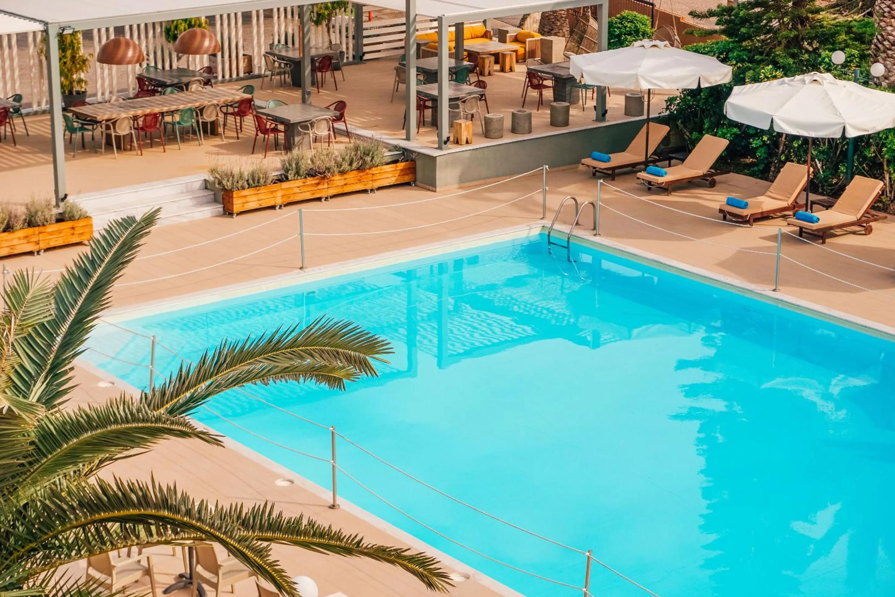 Pool view in Apollo Resort Art Hotel