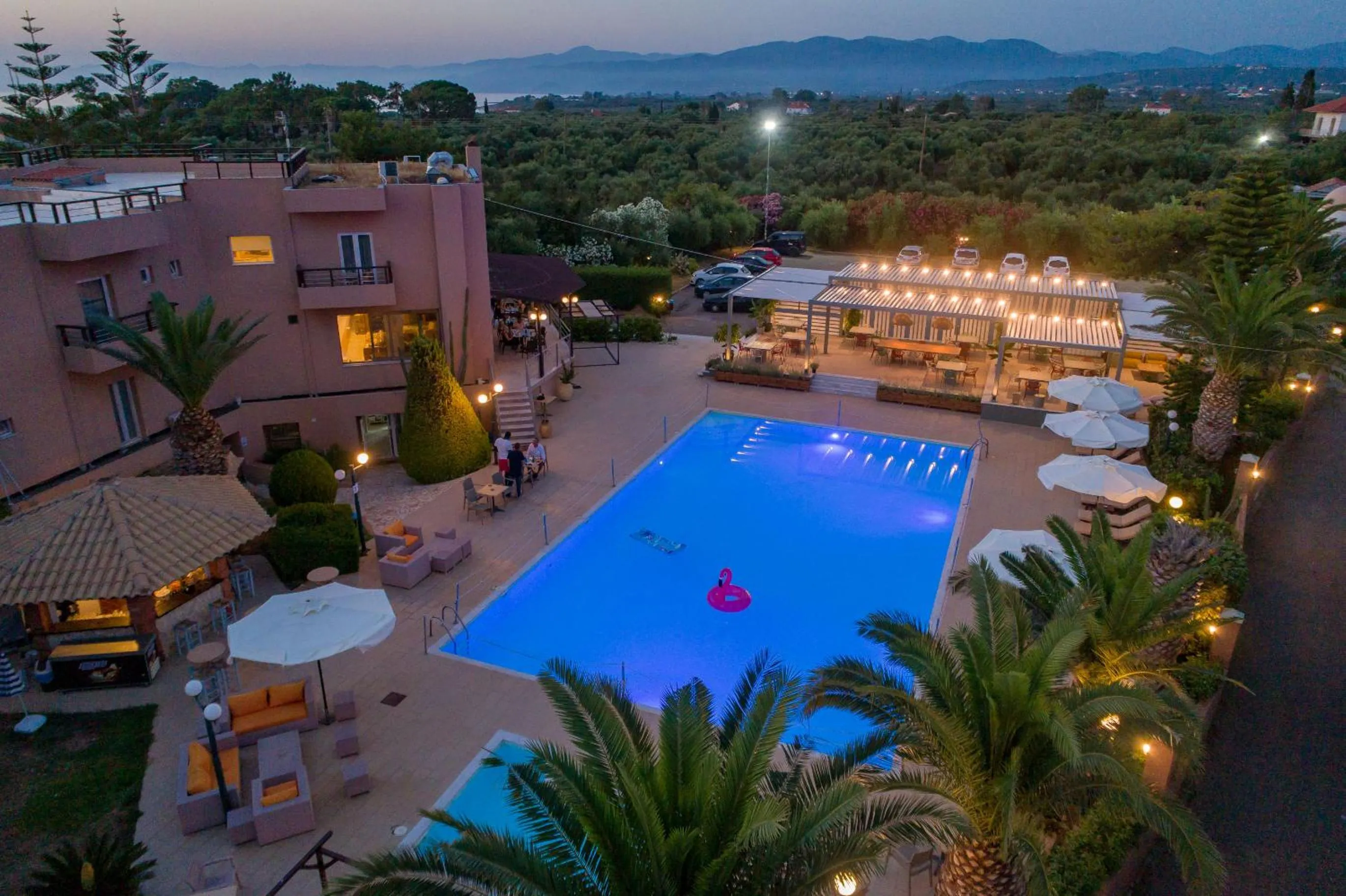 Bird's eye view in Apollo Resort Art Hotel