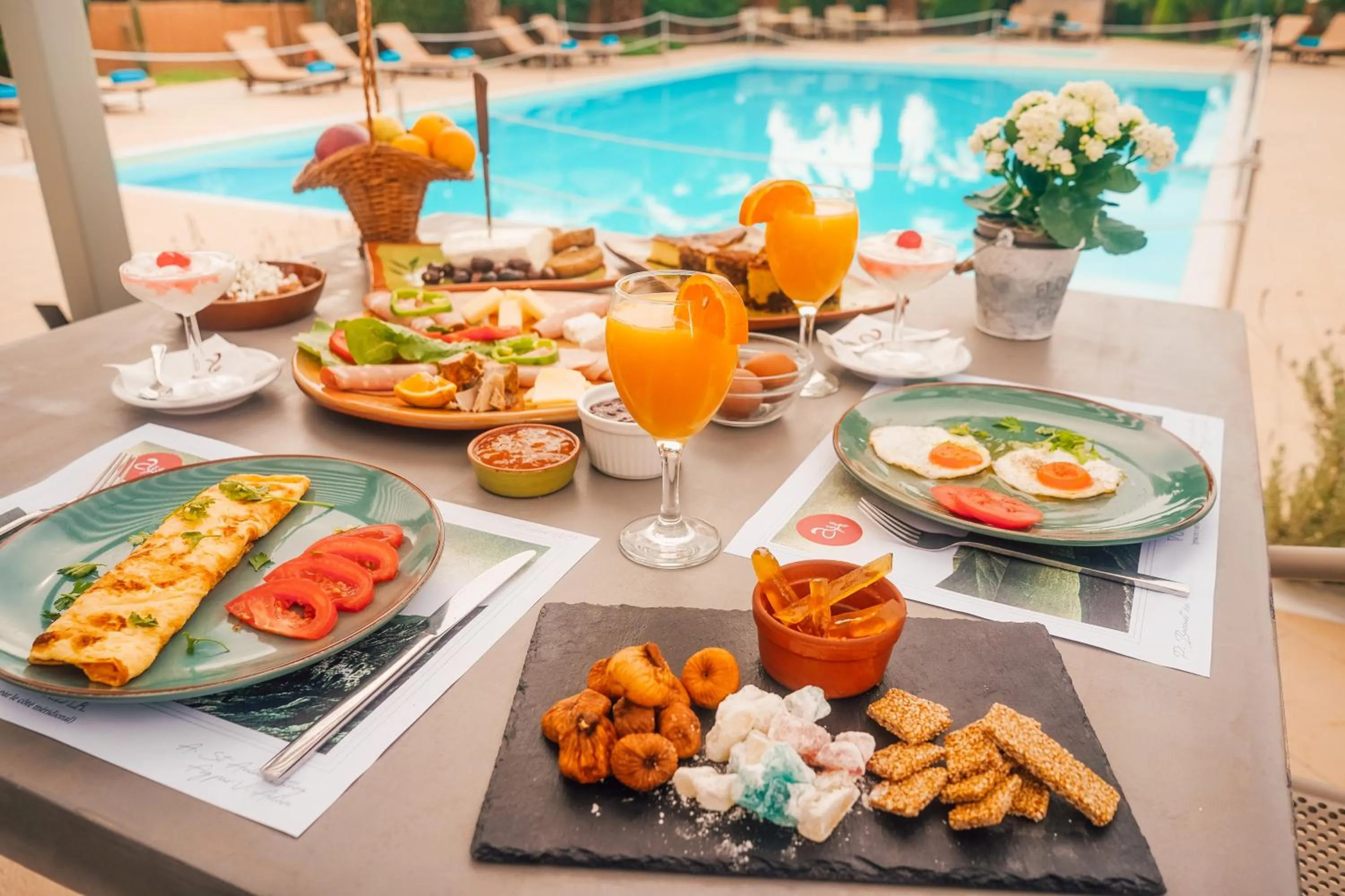 Food in Apollo Resort Art Hotel