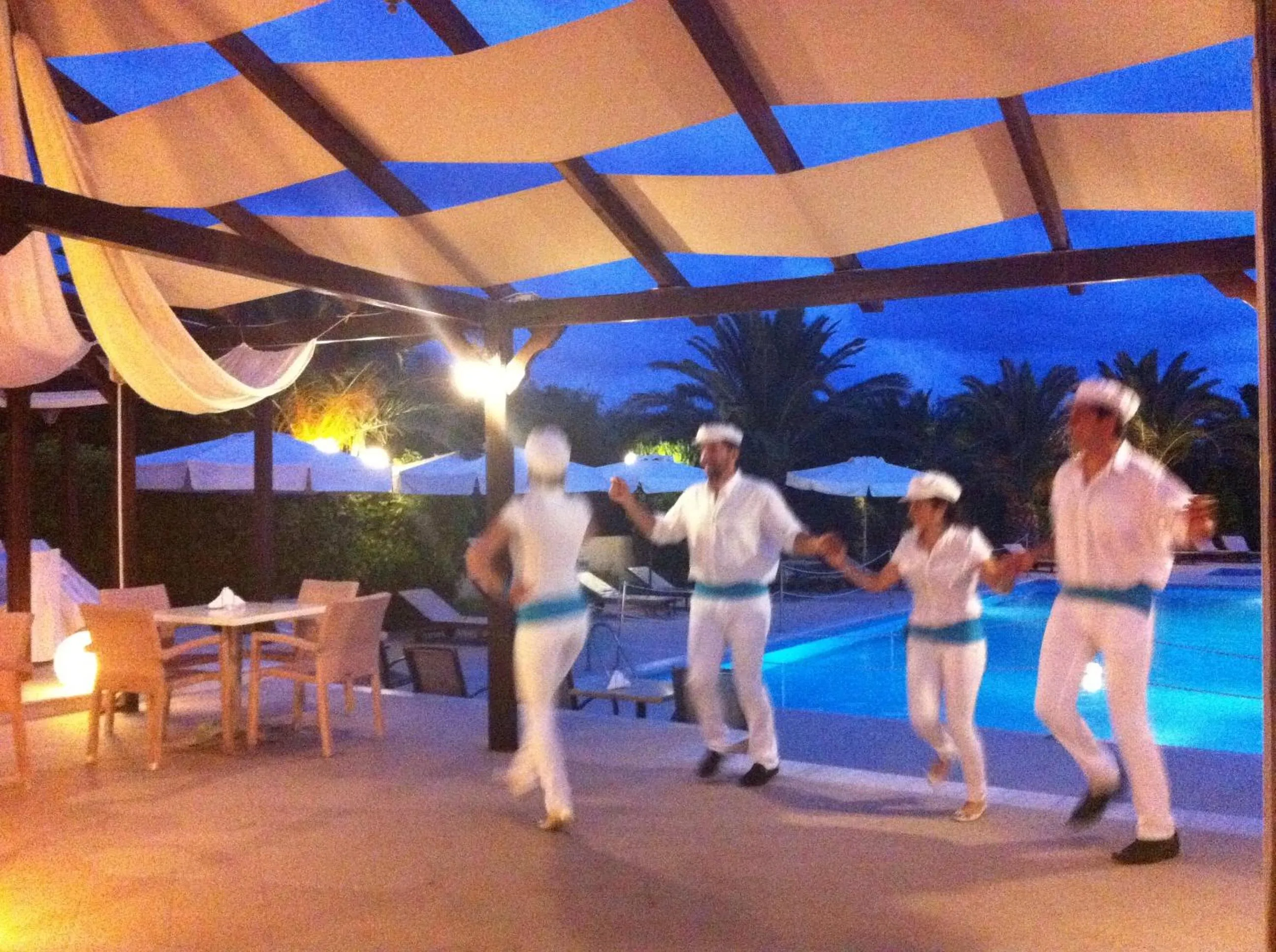 Evening entertainment in Apollo Resort Art Hotel