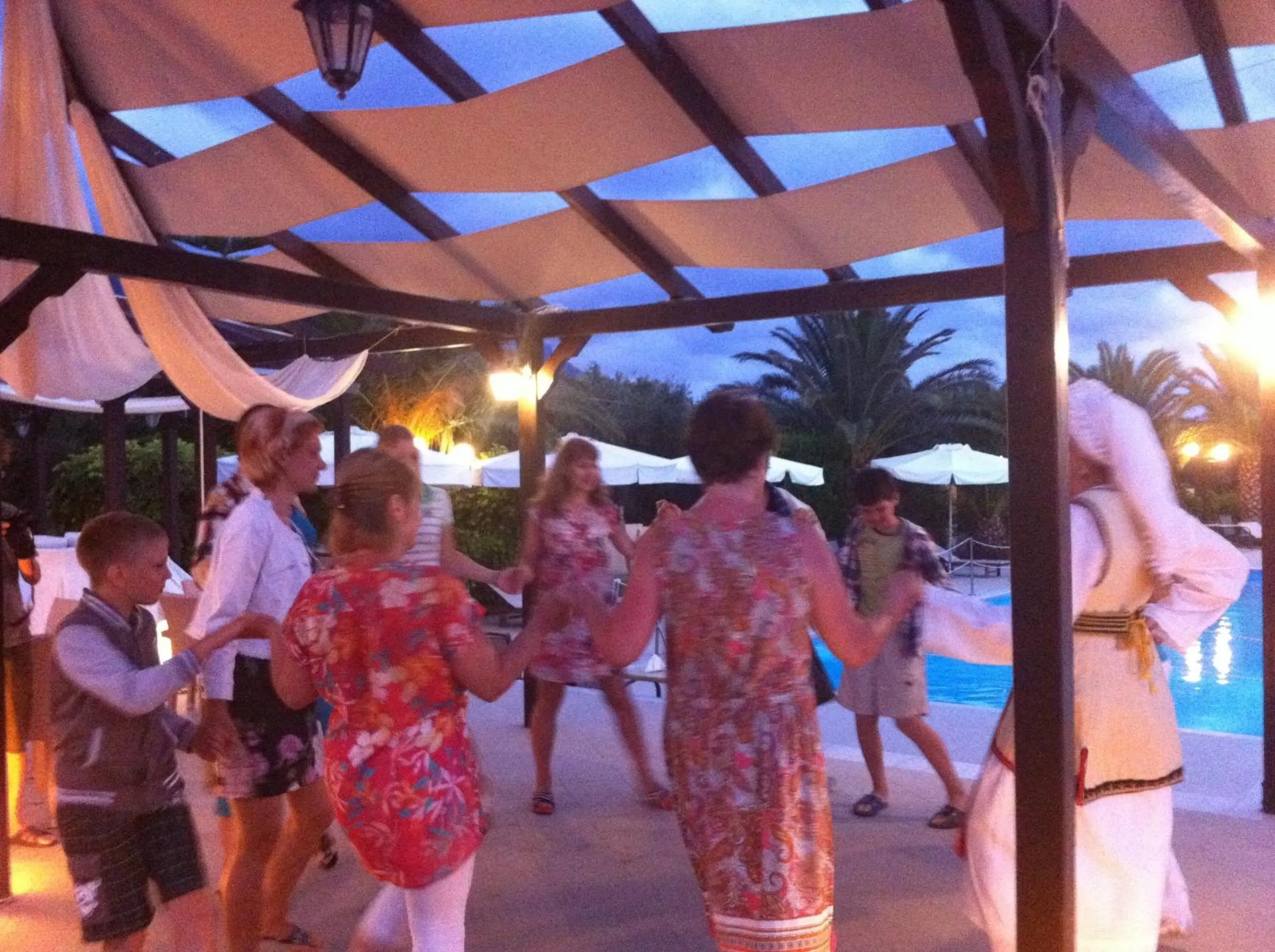 Evening entertainment in Apollo Resort Art Hotel