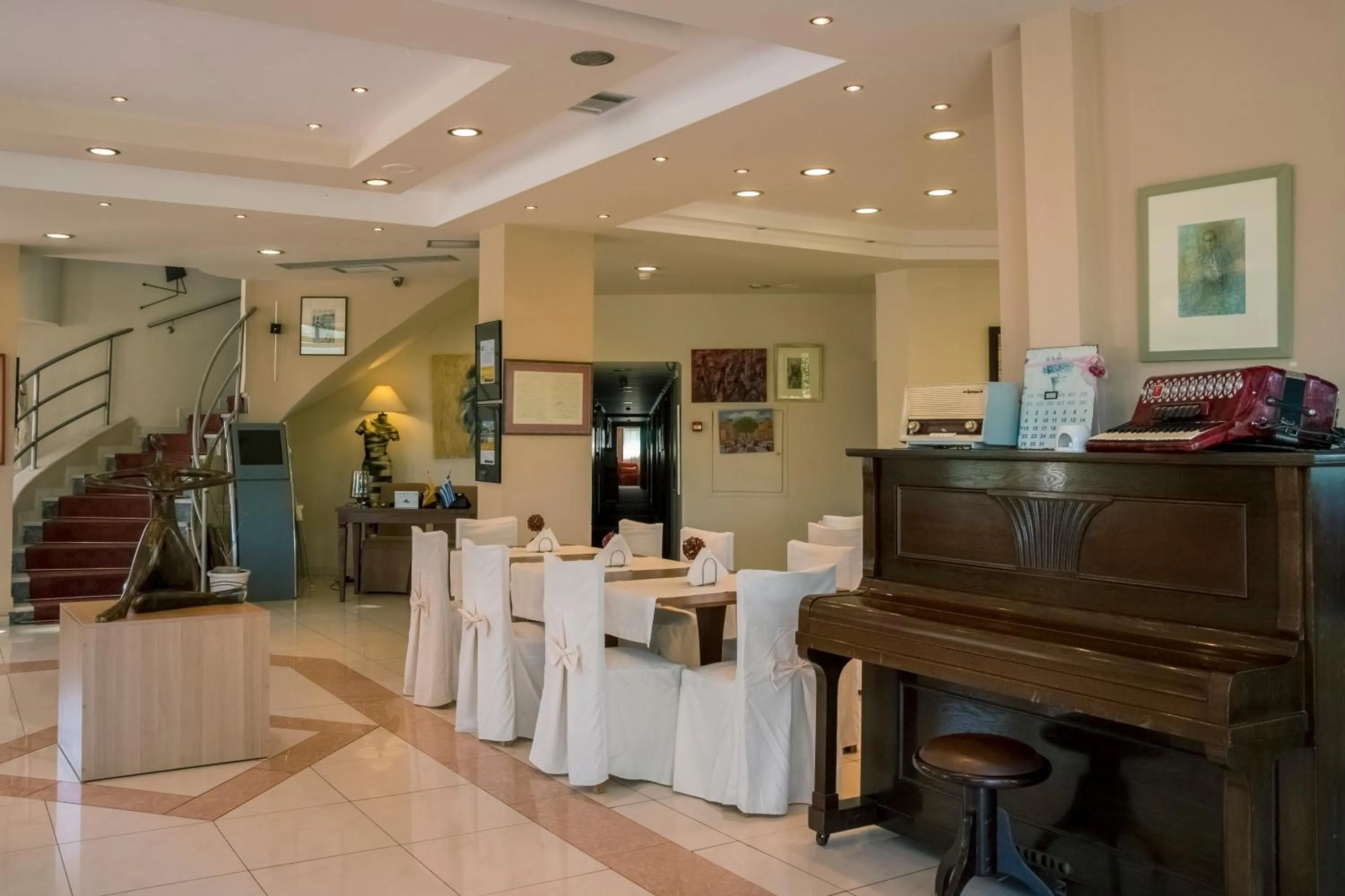 Lobby or reception in Apollo Resort Art Hotel