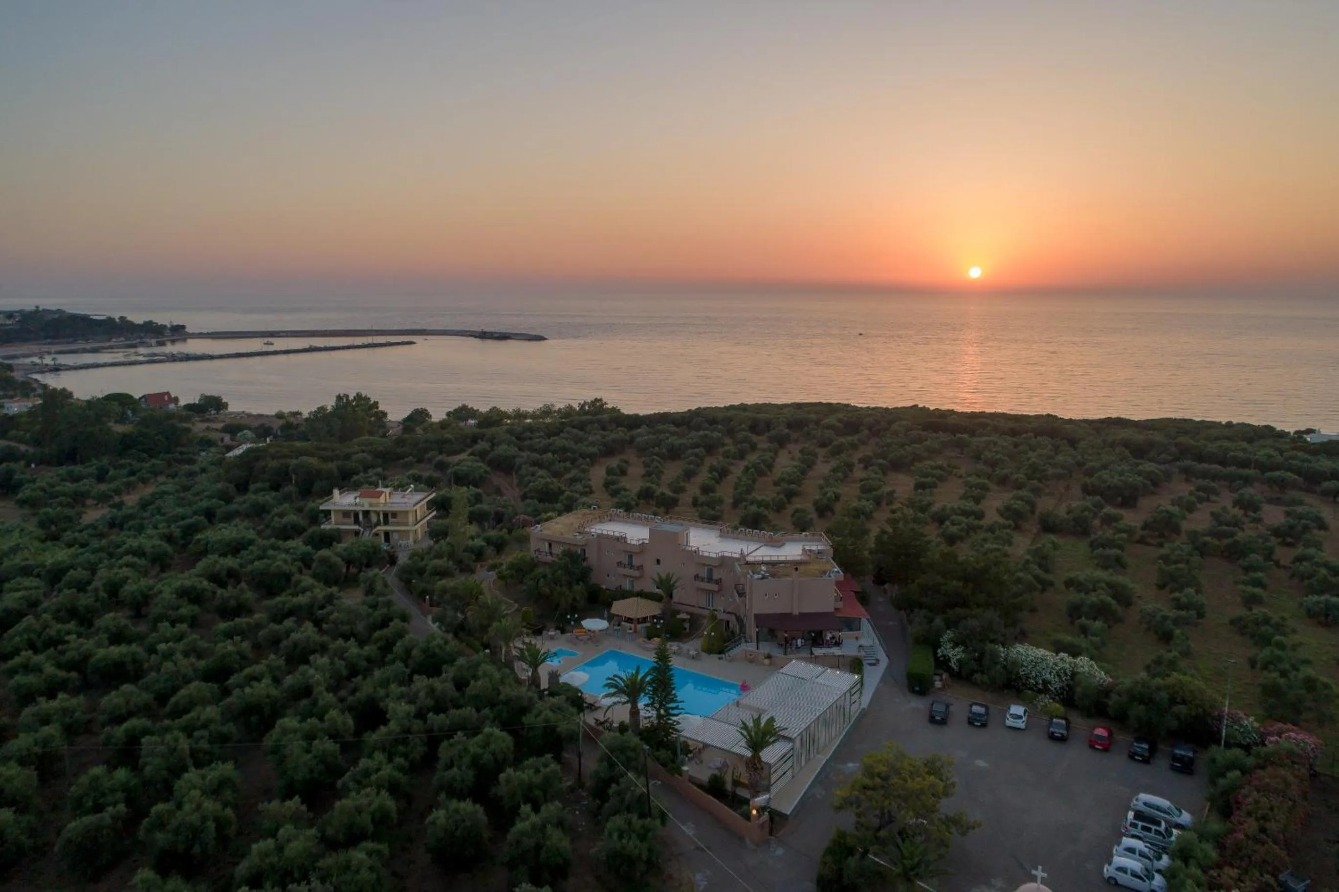 Bird's eye view in Apollo Resort Art Hotel