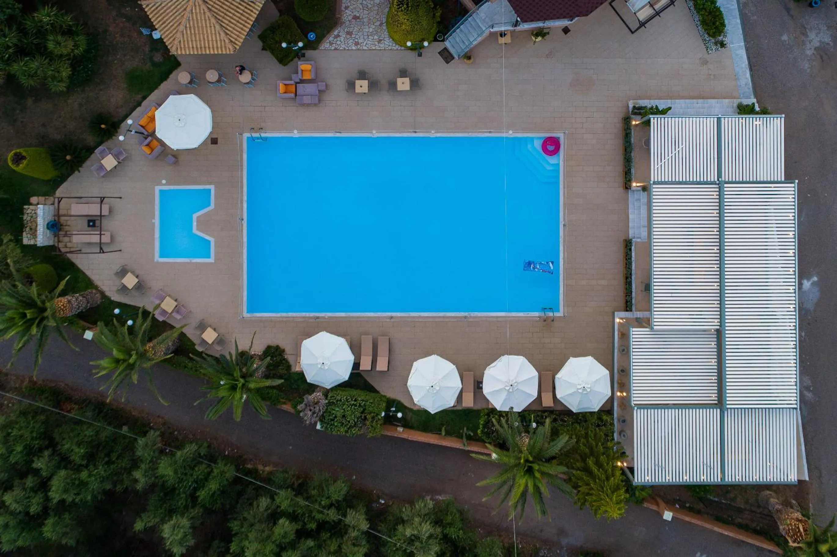Bird's eye view in Apollo Resort Art Hotel