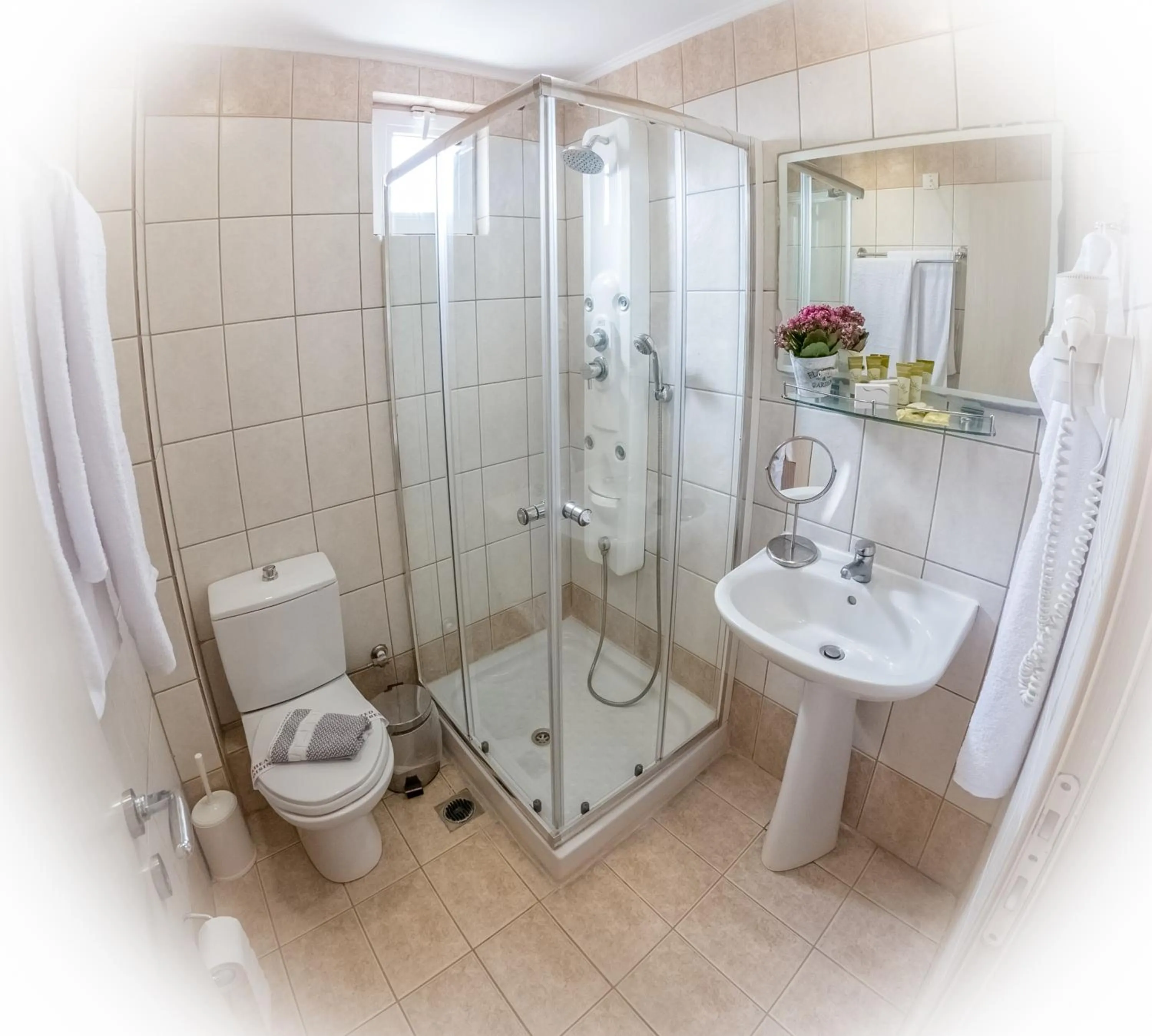 Shower in Apollo Resort Art Hotel