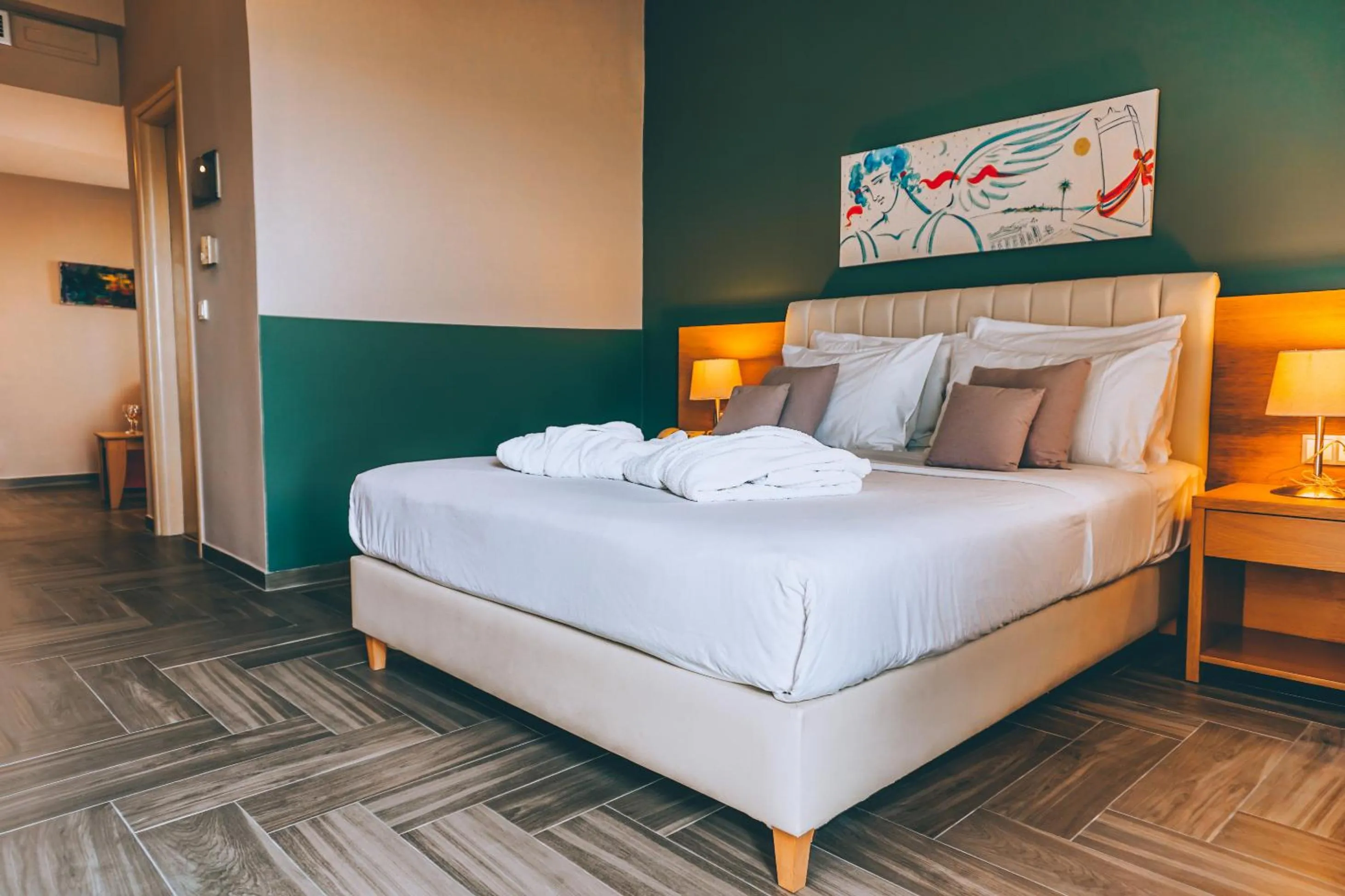 Bedroom, Bed in Apollo Resort Art Hotel