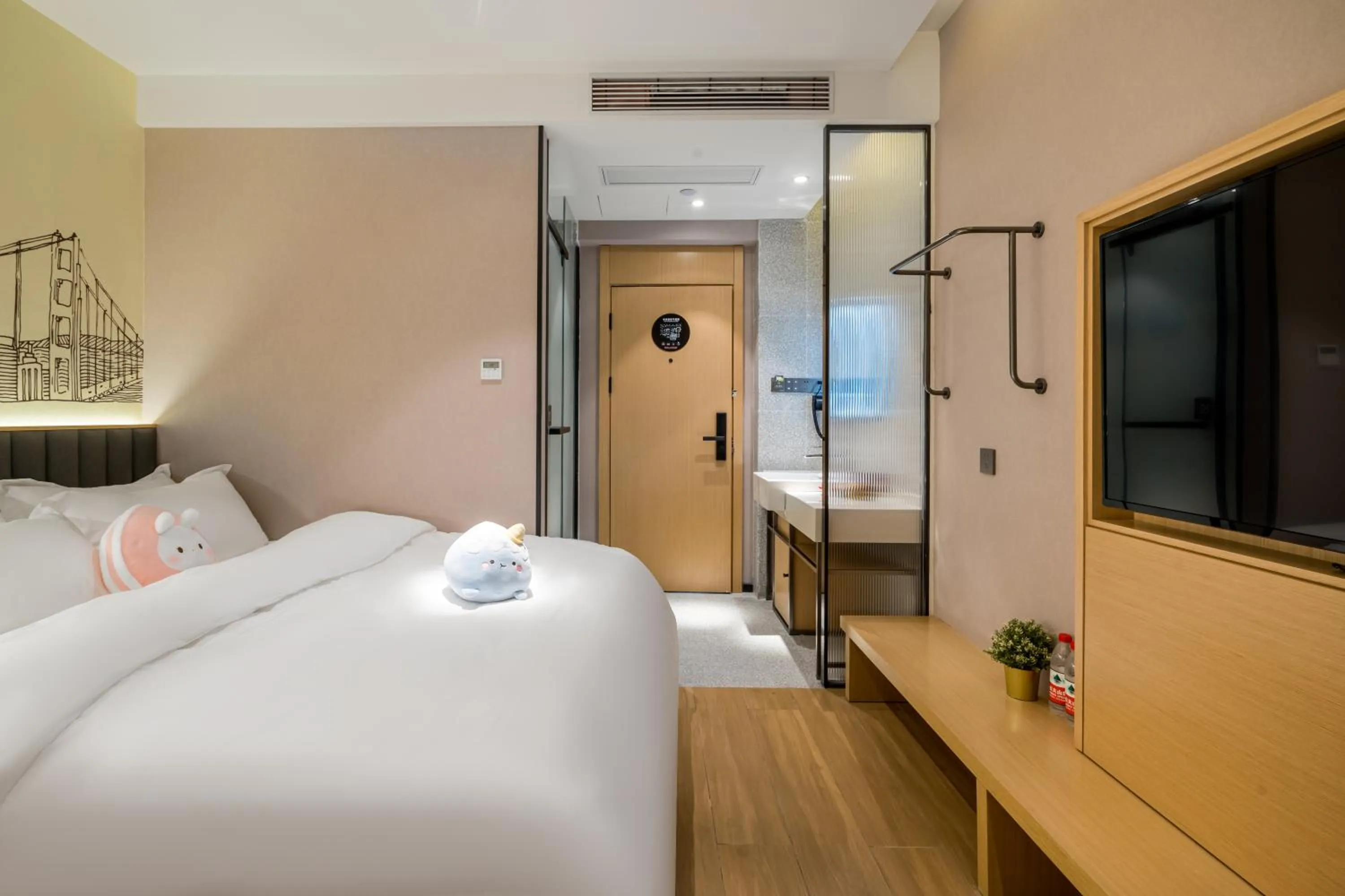 Bed in Meego Smart Select Hotel