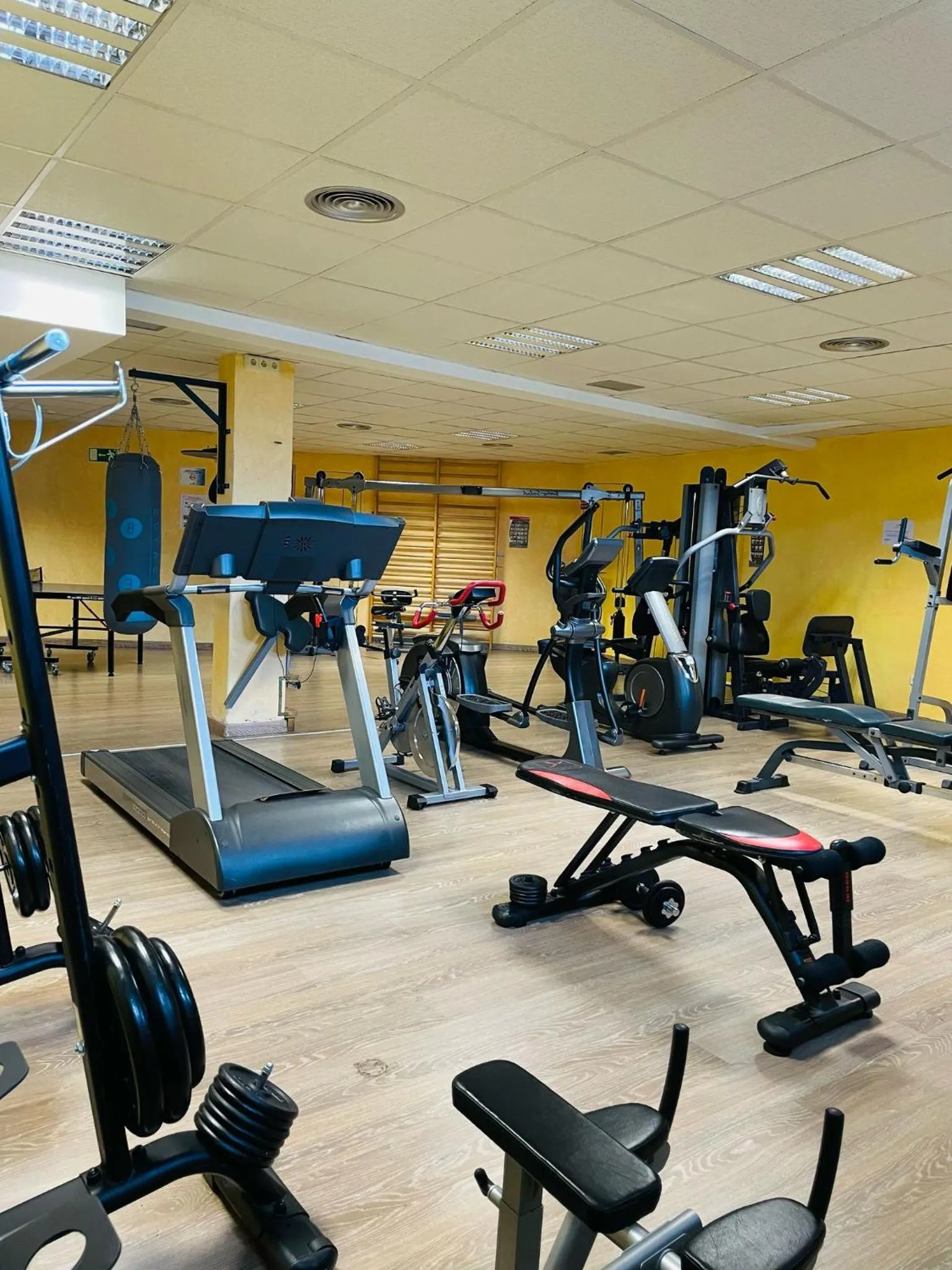 Fitness centre/facilities in Hotel Don Carmelo
