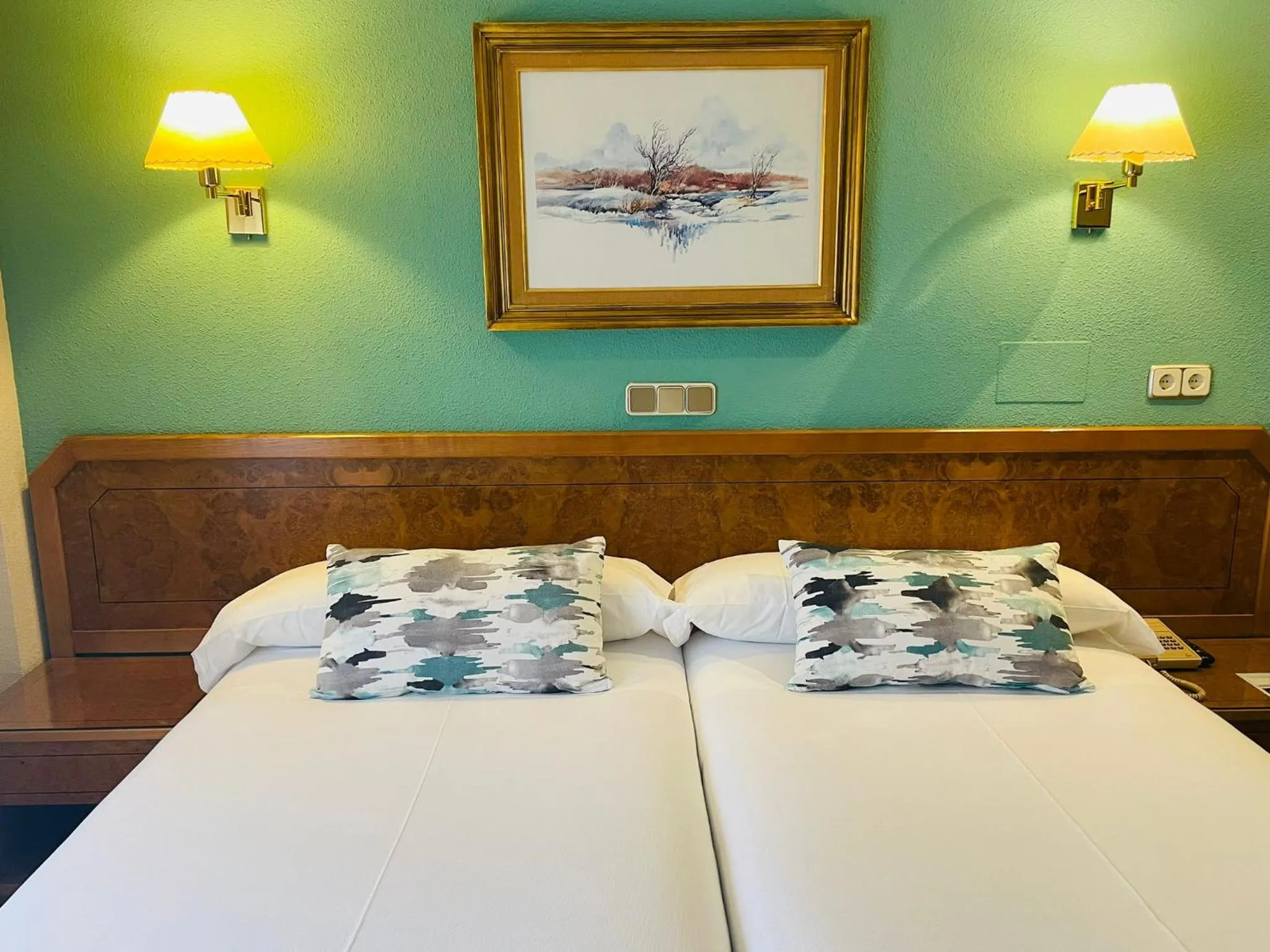 Bedroom, Bed in Hotel Don Carmelo