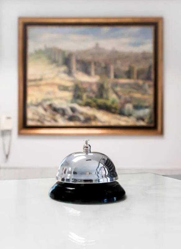 Lobby or reception in Hotel Don Carmelo