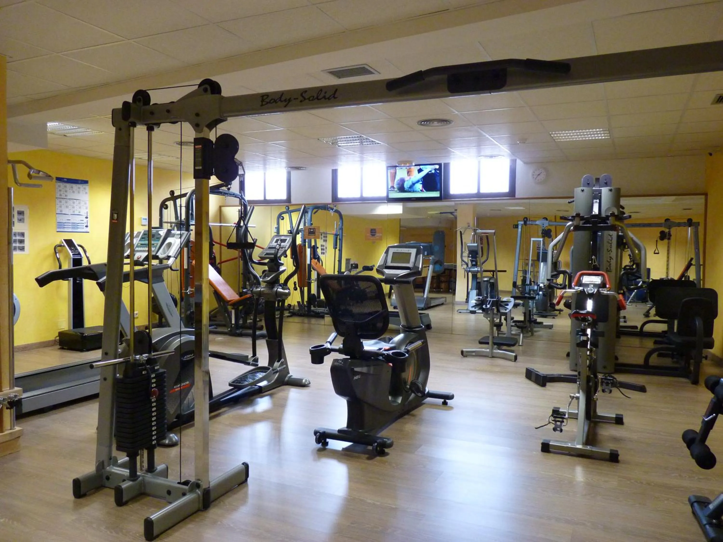 Fitness centre/facilities in Hotel Don Carmelo