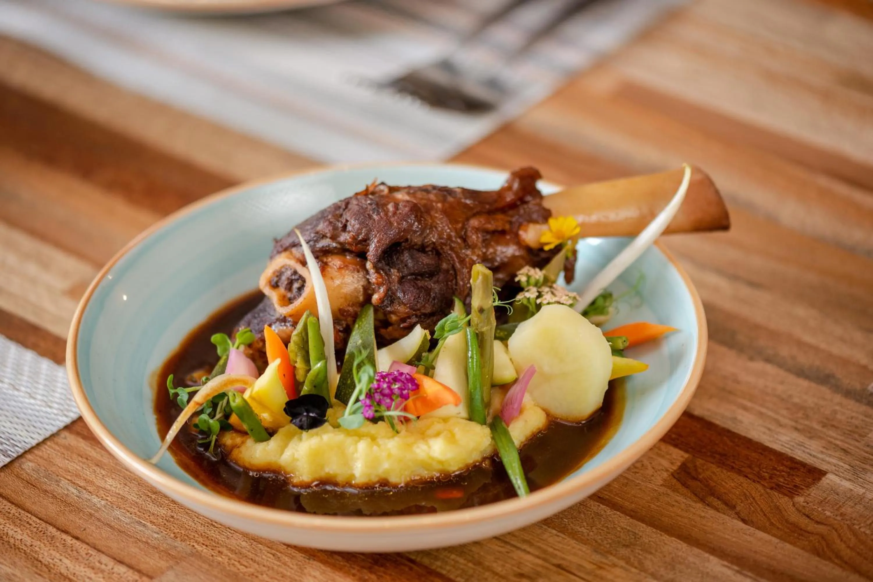 Food close-up in Ocean's Creek Beach Hotel
