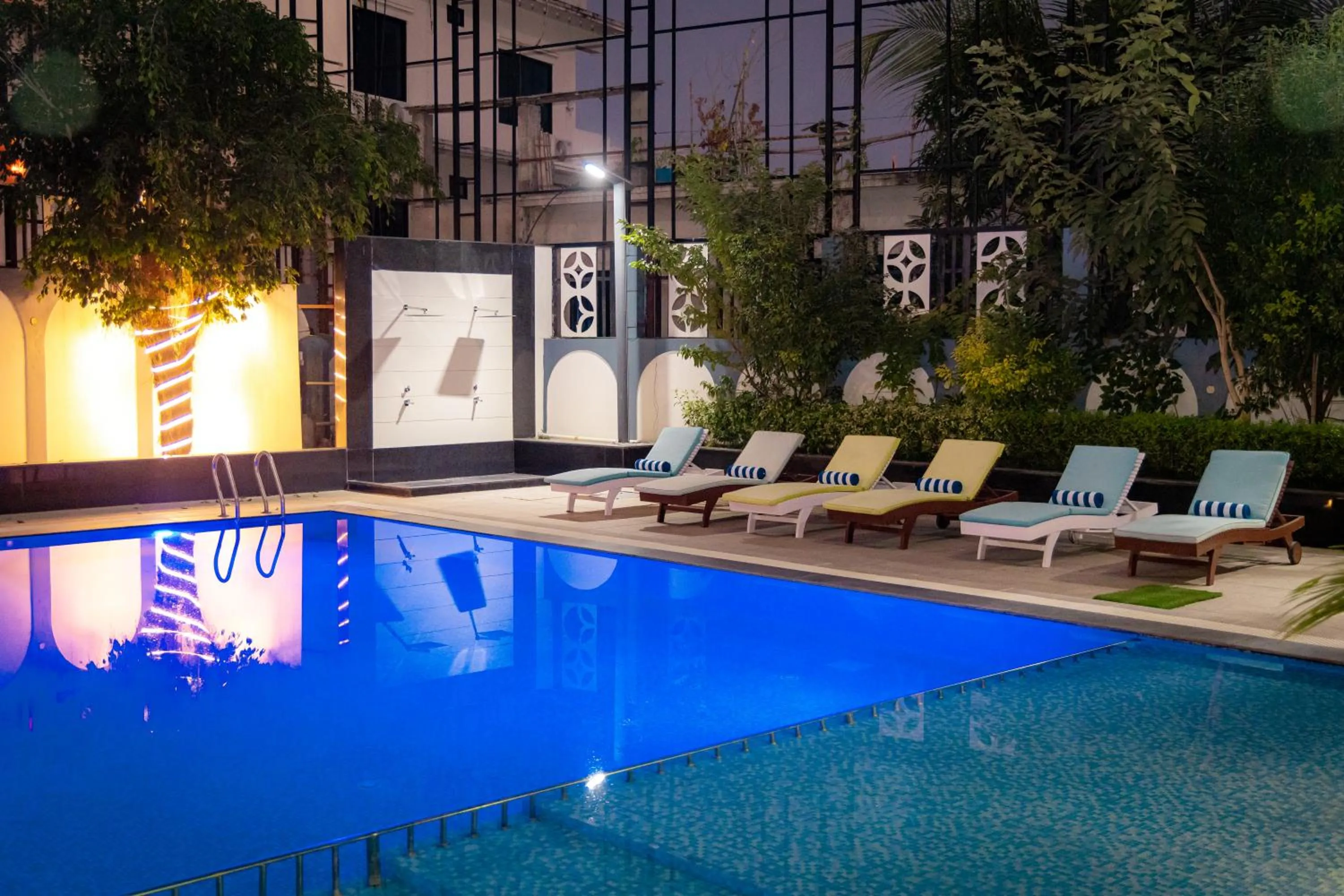 Pool view in Soaltee Westend Itahari