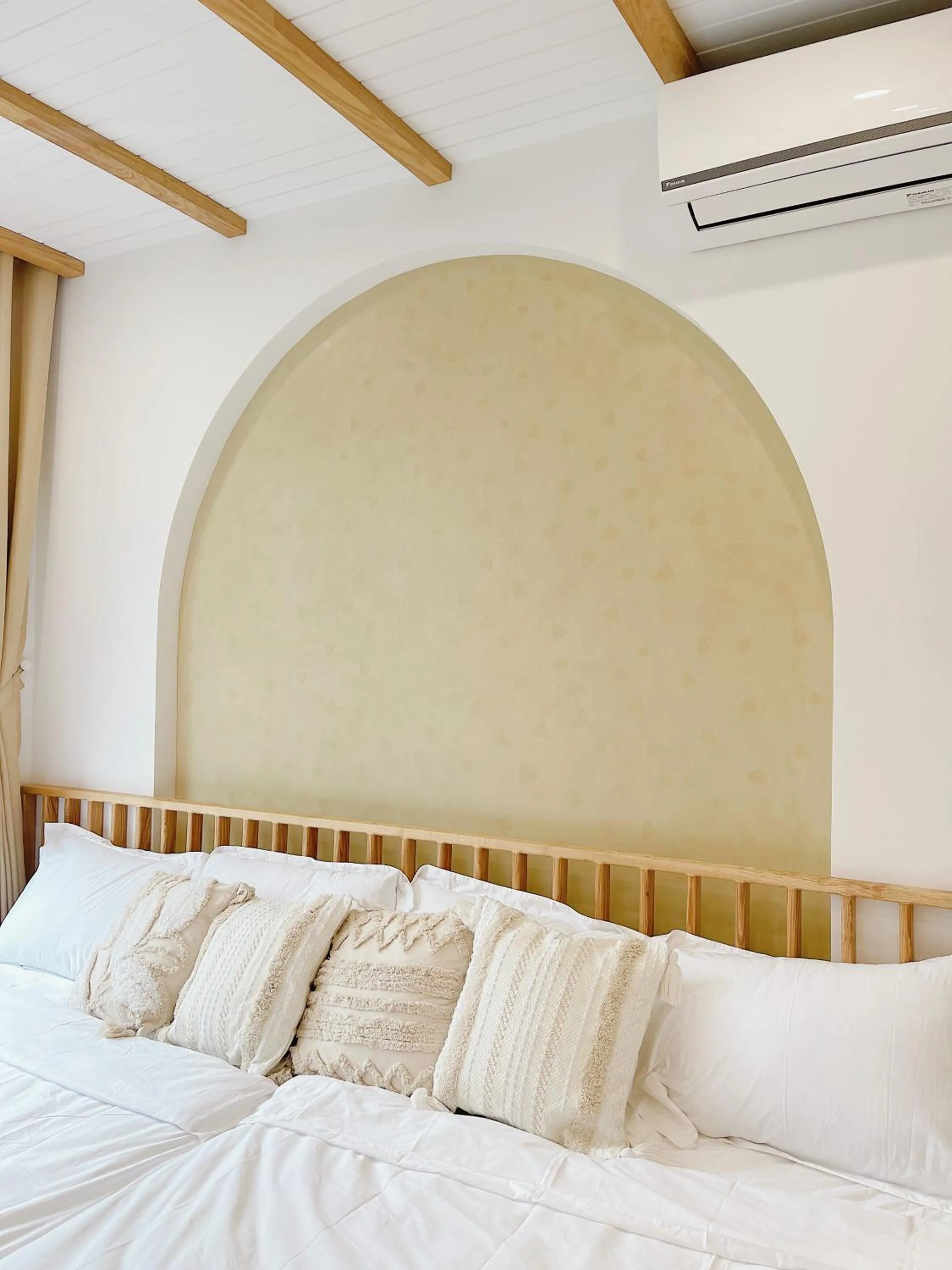 Photo of the whole room, Bed in Baphu Beachwalk Apartment - 5 min walk to My Khe beach