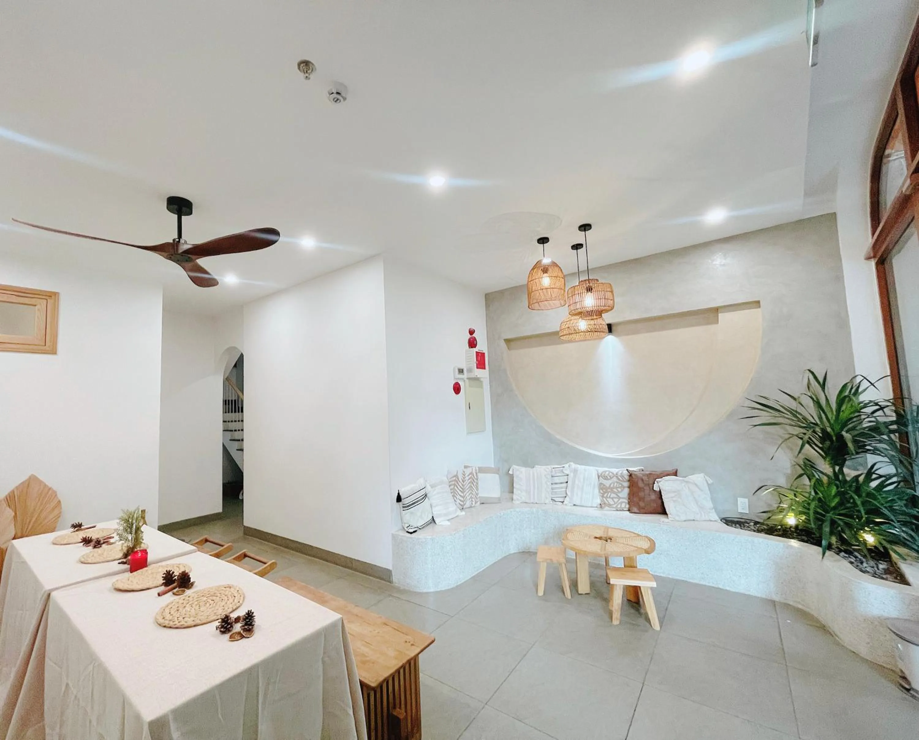 Living room in Baphu Beachwalk Apartment - 5 min walk to My Khe beach