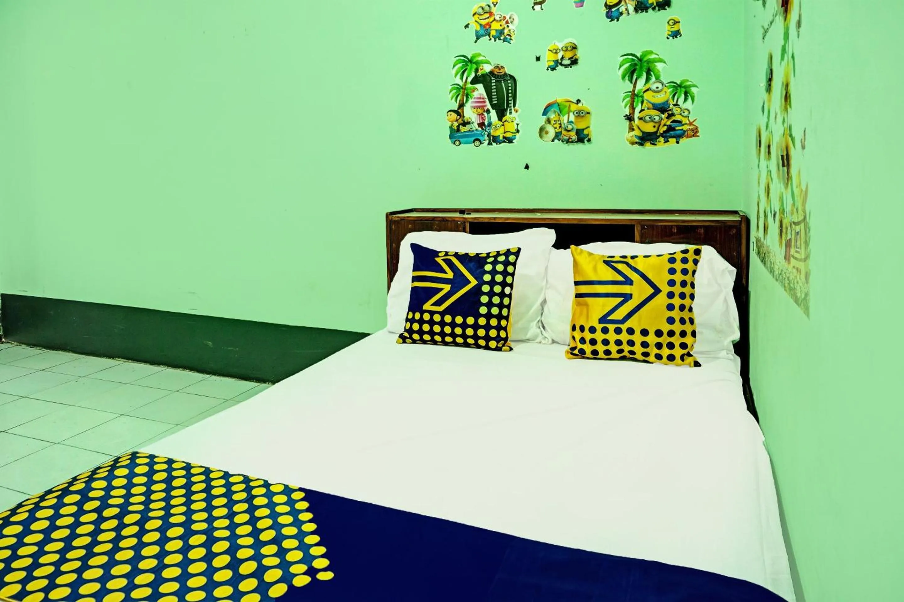 Bedroom, Bed in Hotel O Dhaha Penginapan House Syariah