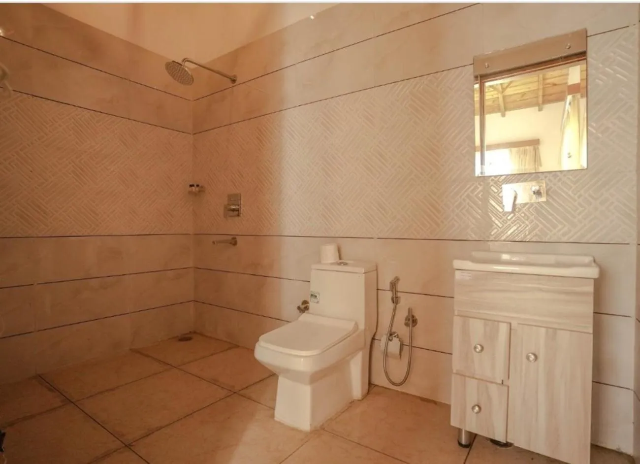 Bathroom in KK Jungle View Resort - Jim Corbett