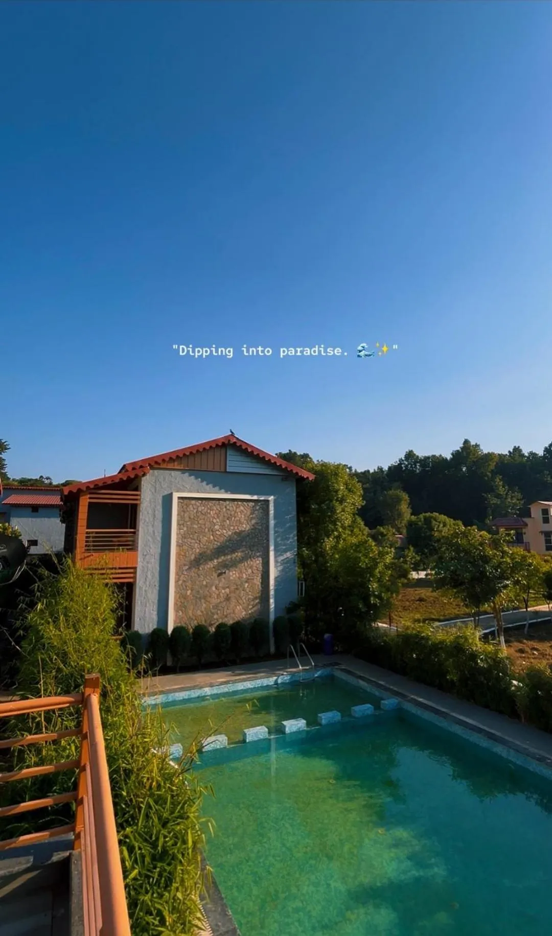 Property building in KK Jungle View Resort - Jim Corbett