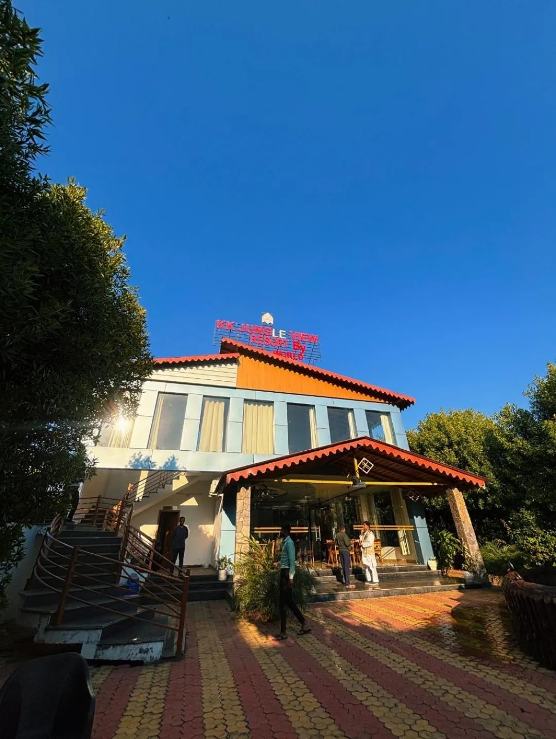 Property building in KK Jungle View Resort - Jim Corbett