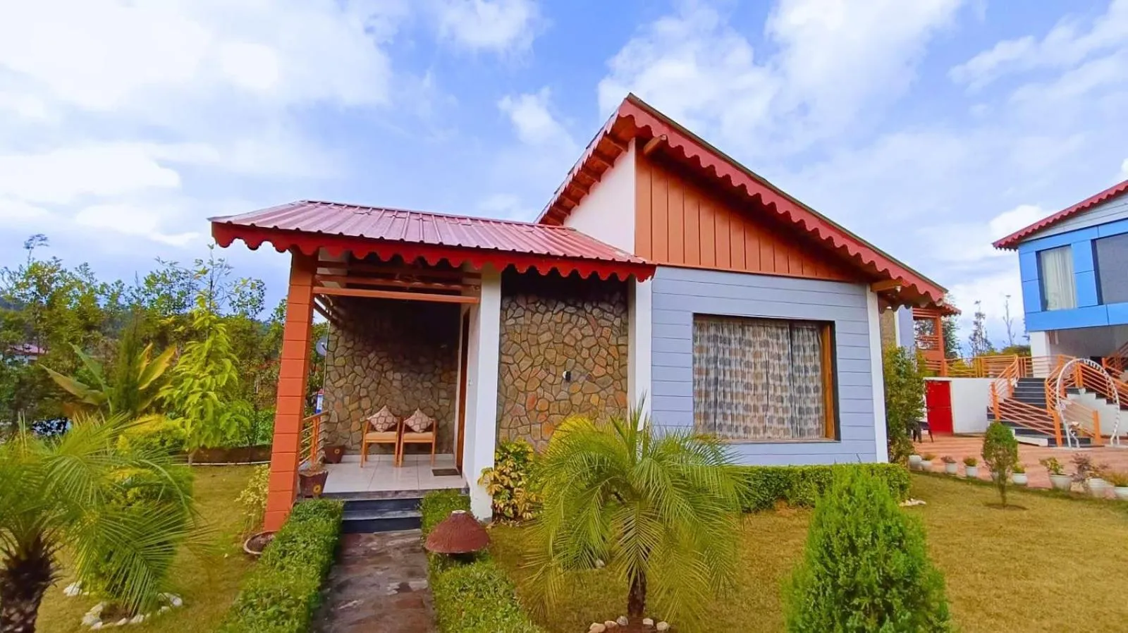 Property building in KK Jungle View Resort