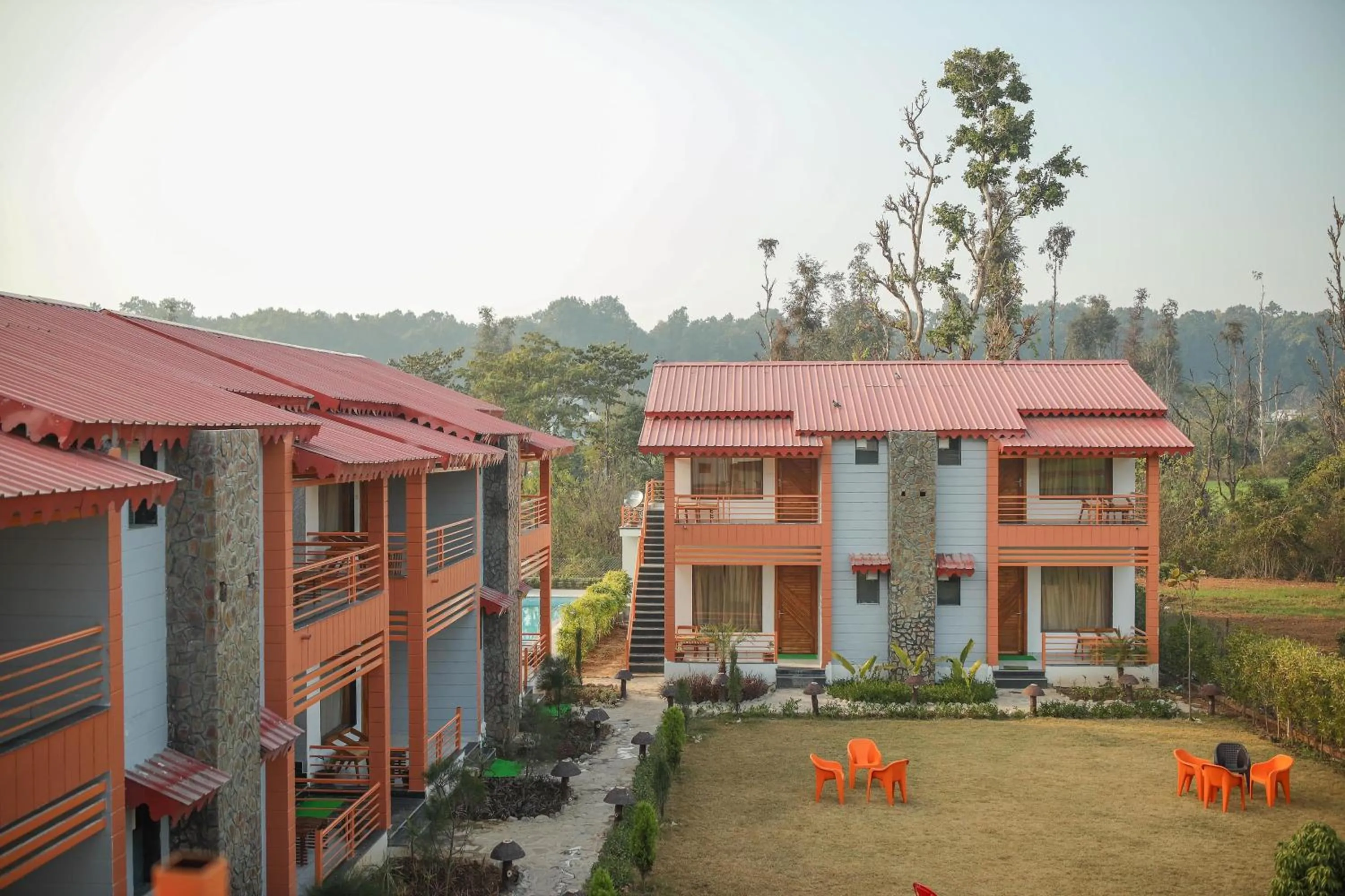 Property building in KK Jungle View Resort