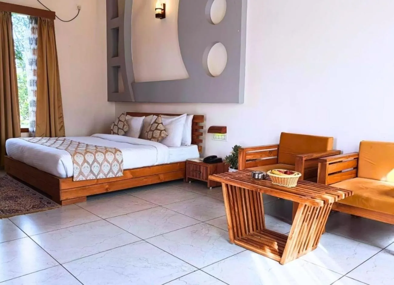 Bedroom in KK Jungle View Resort - Jim Corbett