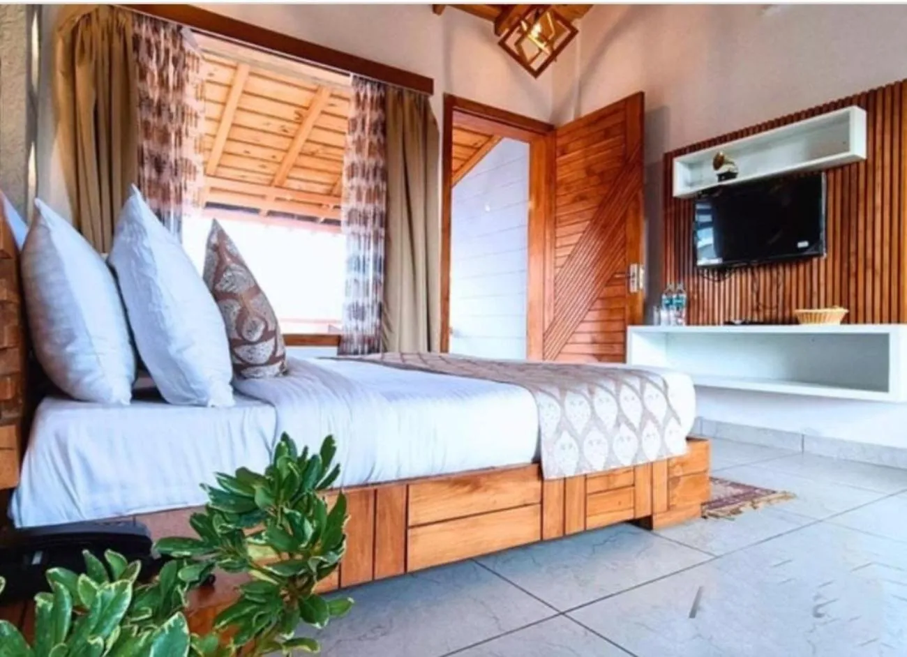 Bedroom in KK Jungle View Resort - Jim Corbett